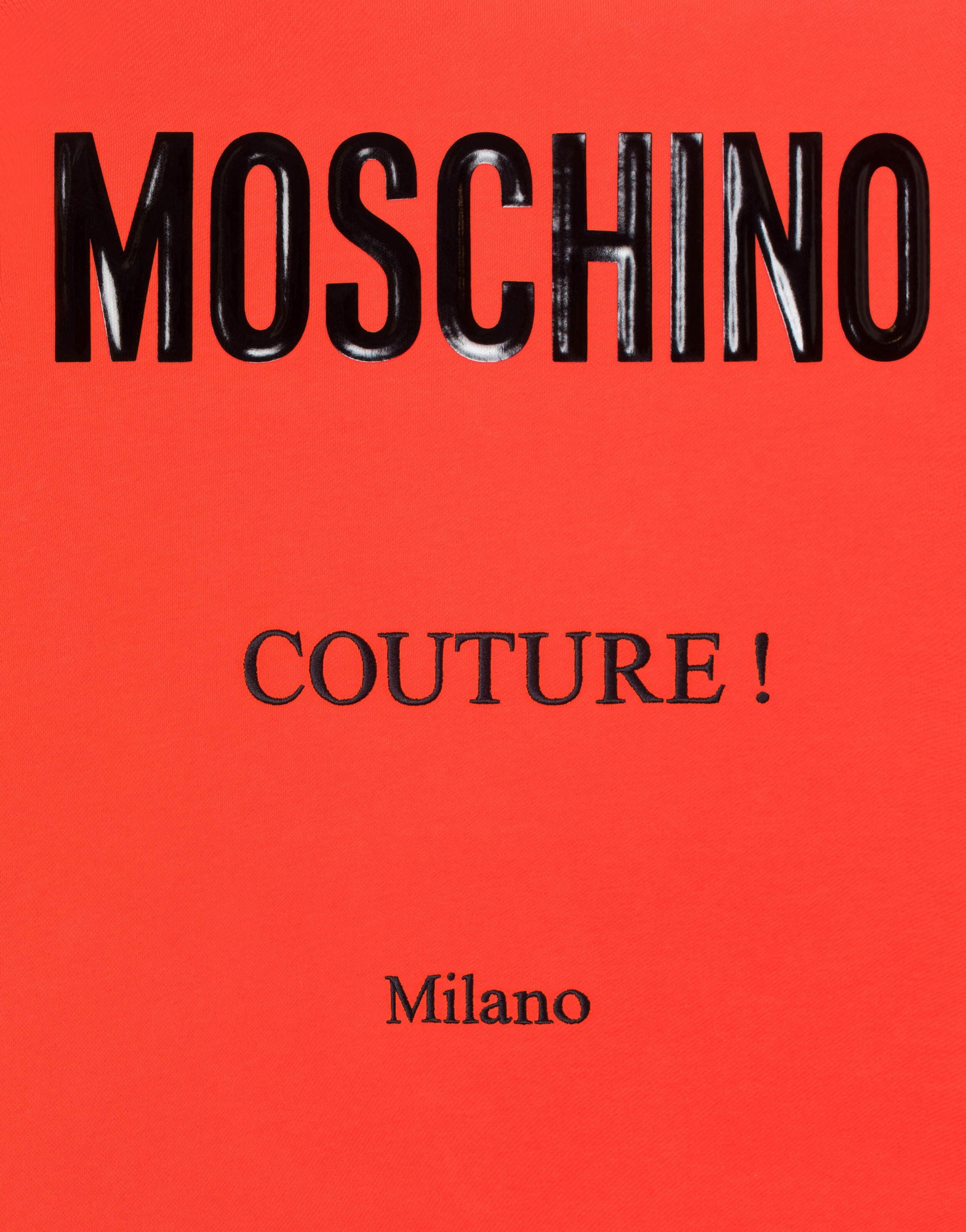Moschino o1y0225 Logo Hoodie in Prick/Red Size US M / EU 48-50 / 2 - 3 Thumbnail