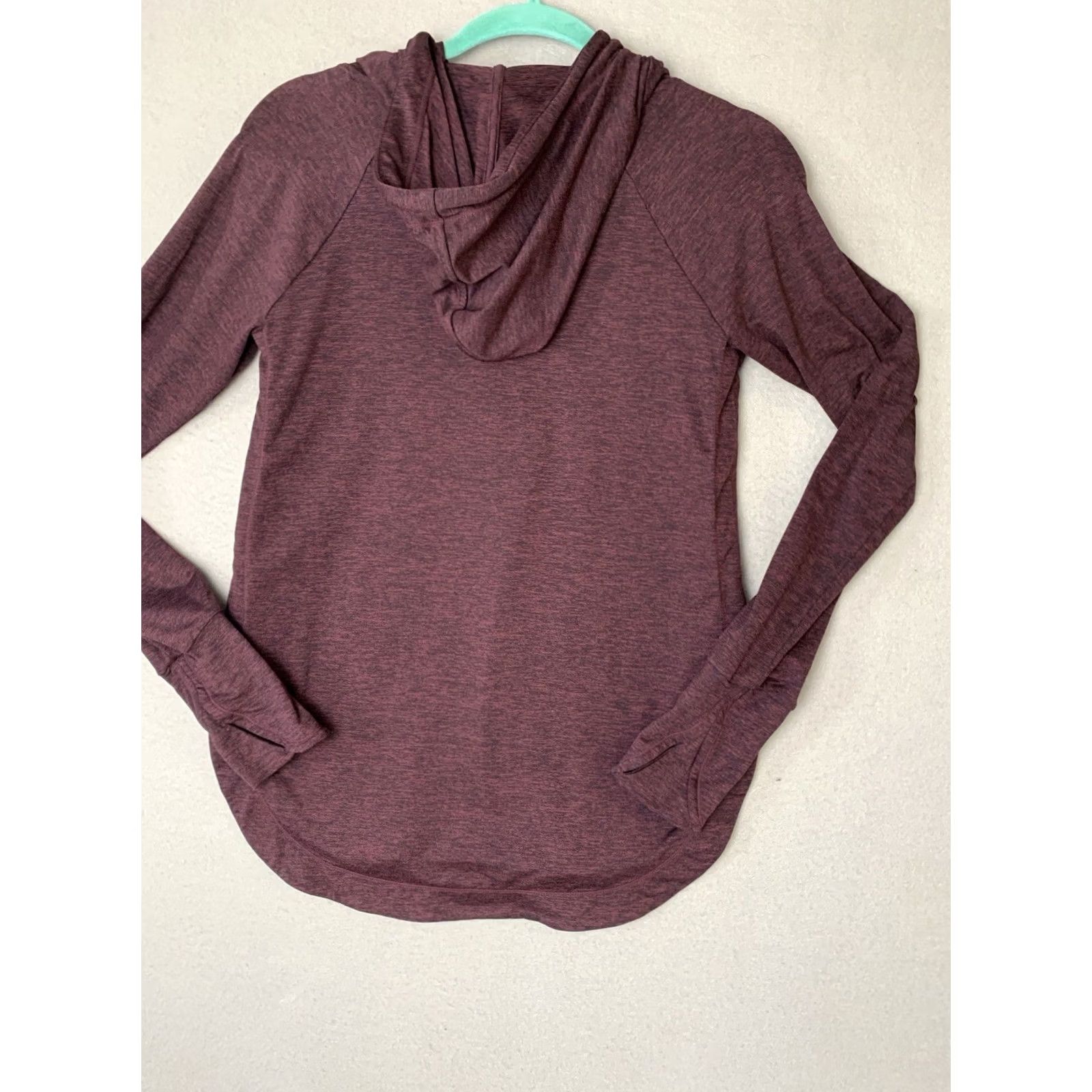 Athleta Athleta Hoodie Womens XS Maroon Pullover Sweatshirt Yoga Athletic Size XS / US 0-2 / IT 36-38 - 2 Thumbnail