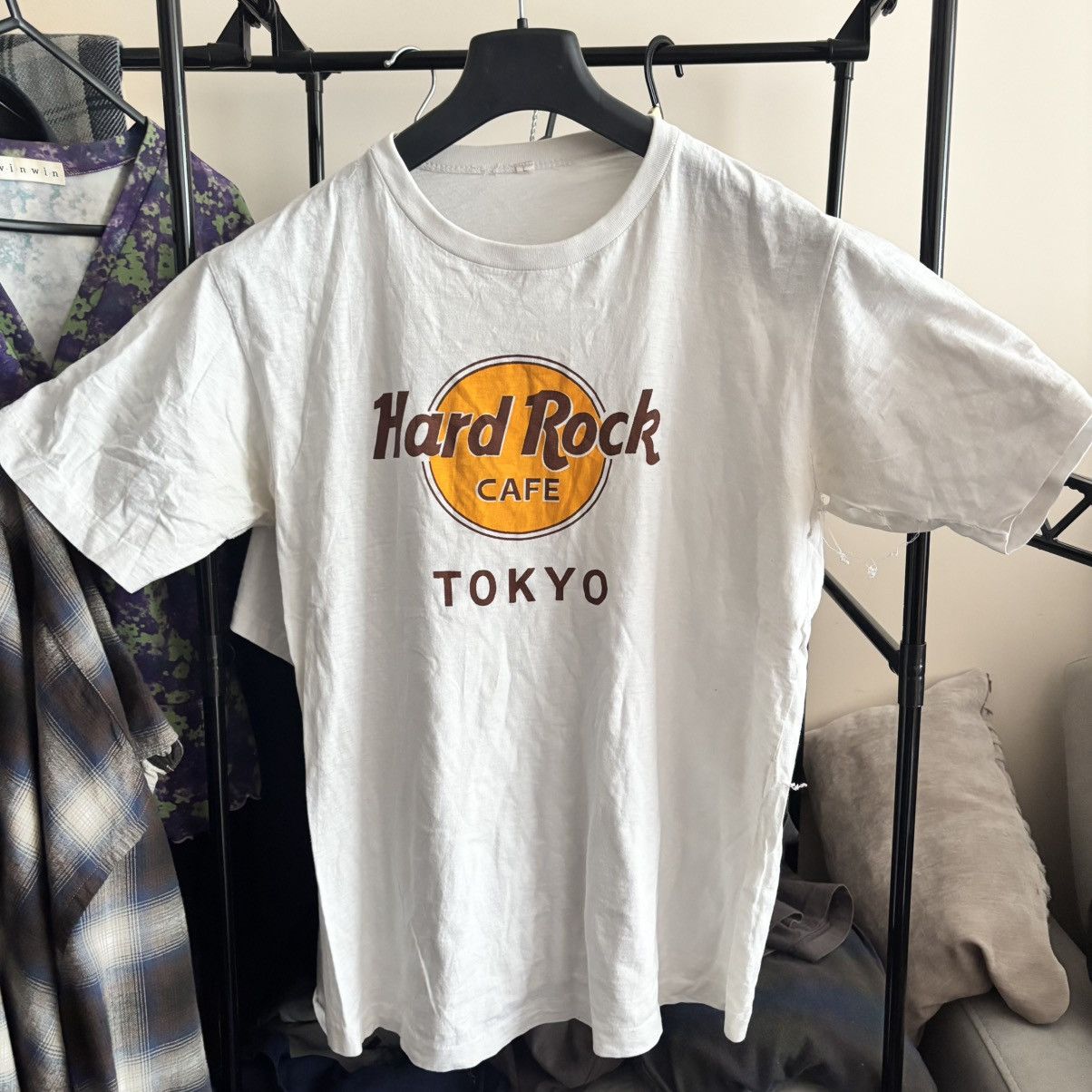 Vintage Distressed Hard Rock Cafe Tokyo Grunge Punk ERD