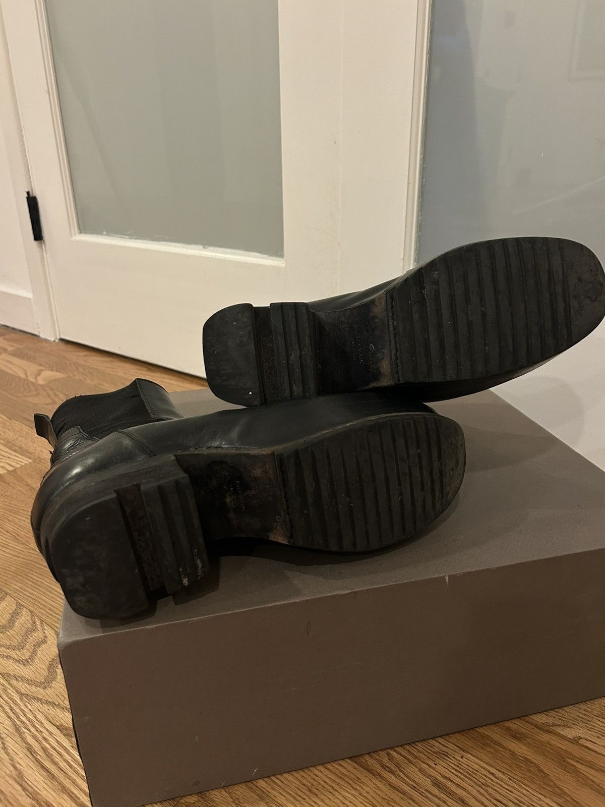 Rick Owens SS21 Phlegethon Rick Owens Beatle Ballast Boots Size US 10 / EU 43 - 11 Thumbnail