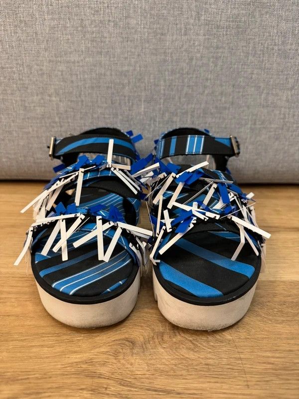 MSGM MSGM Italy Creative sandals with straps platform 38 Size US 8 / IT 38 - 5 Thumbnail