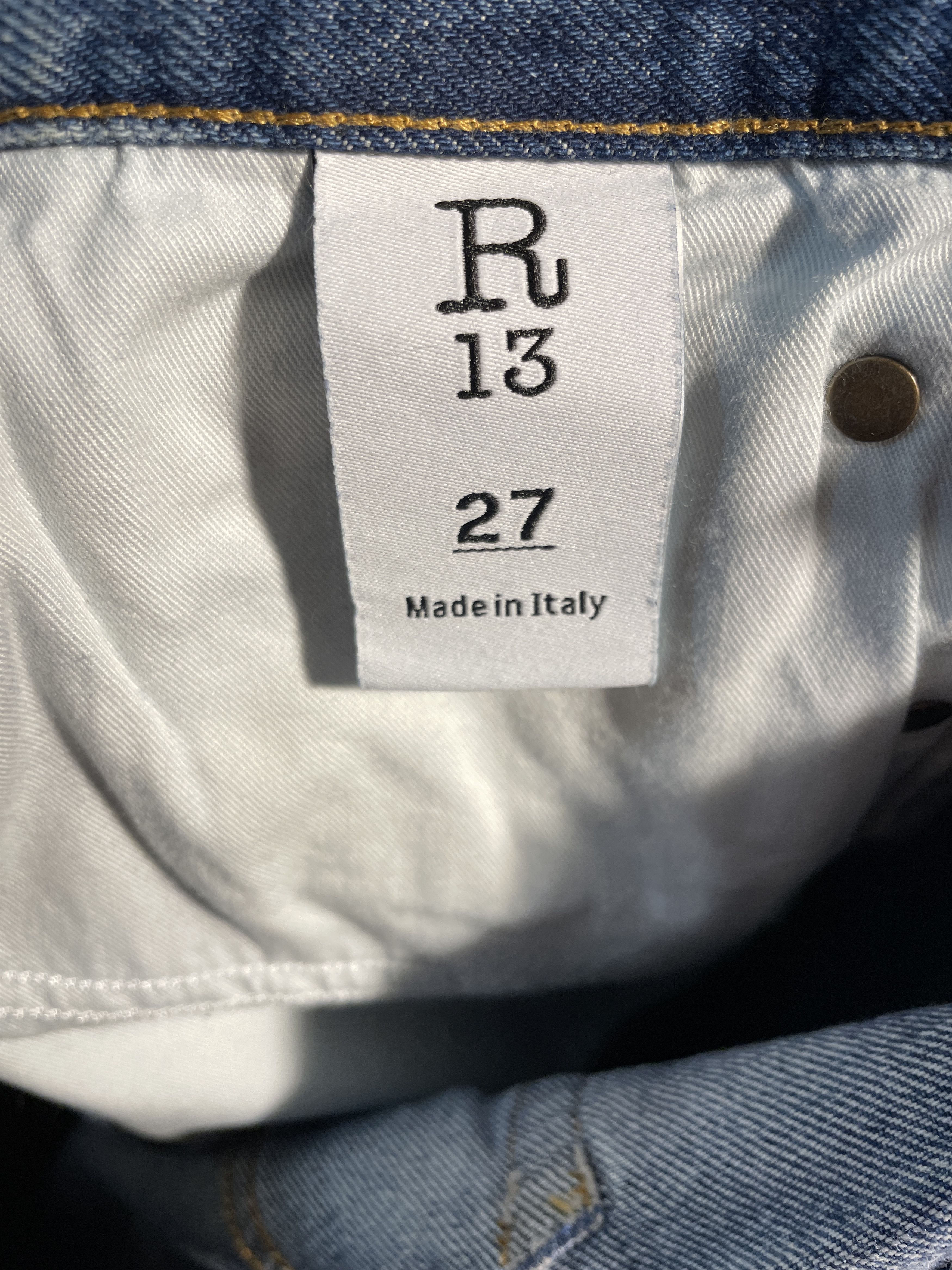 R13 R13 "Jasper Crossover" jeans Size 27" / US 4 / IT 40 - 8 Thumbnail