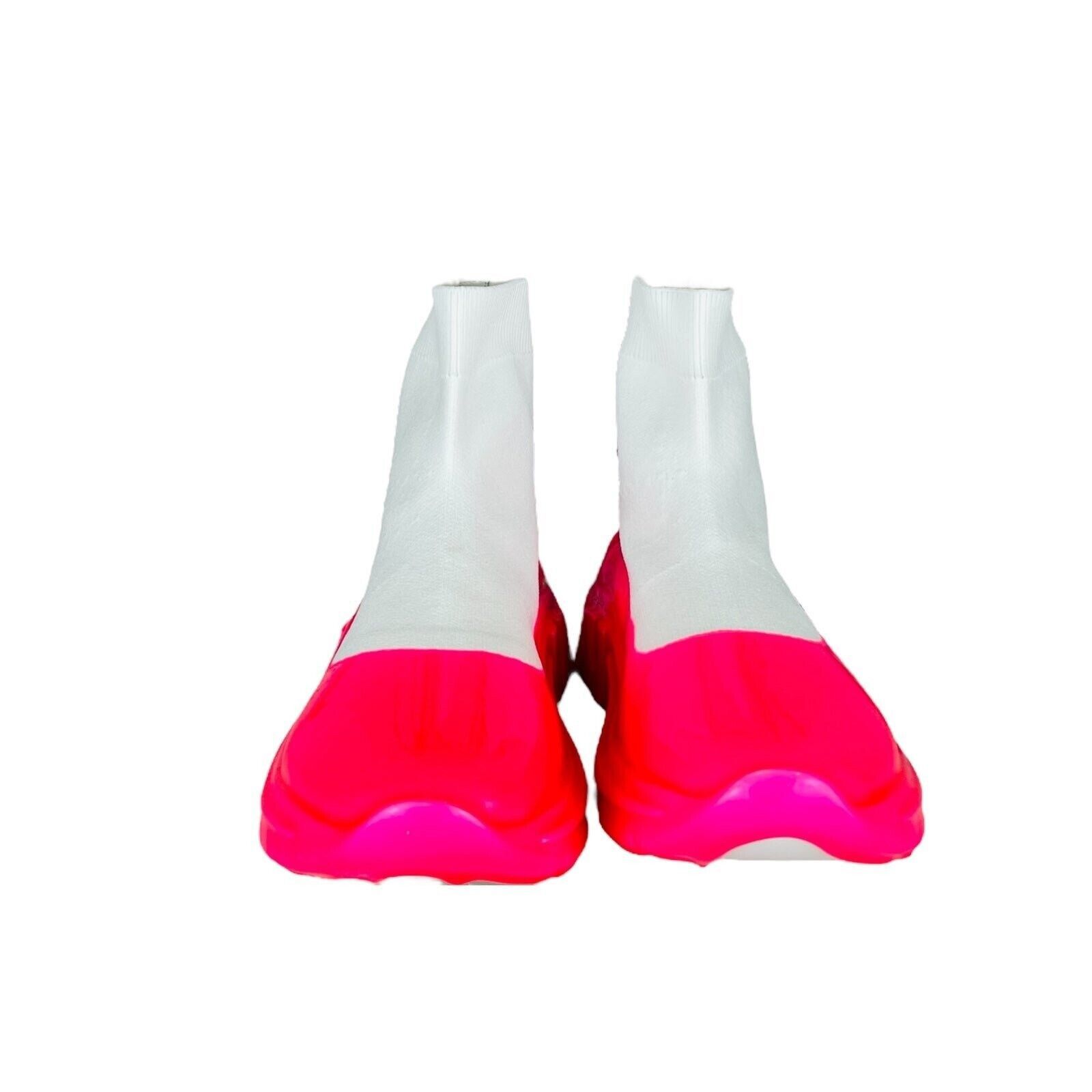 Miu Miu Miu Miu Ankle Boots Women Fabric Fluo Pink Sock Shoes 7.5 Size US 7.5 / IT 37.5 - 5 Thumbnail
