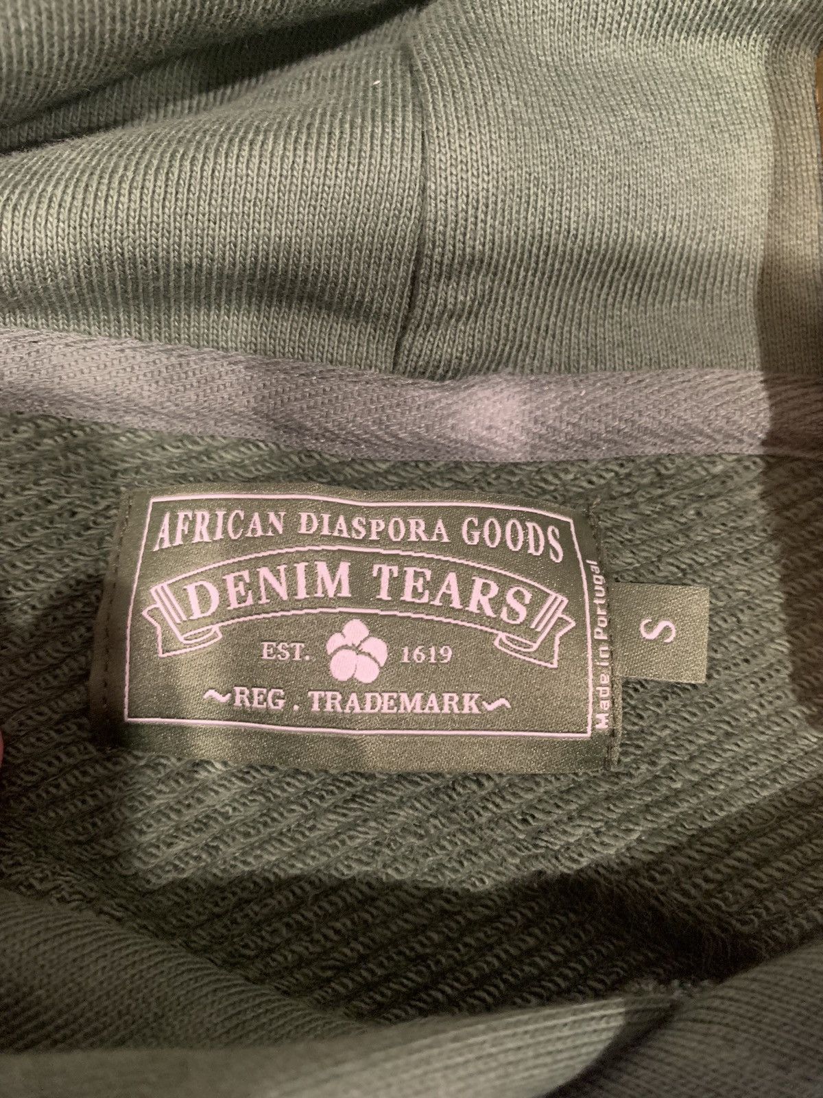 DENIM TEARS Size Small - Denim tears hoodie green Size US S / EU 44-46 / 1 - 6 Thumbnail
