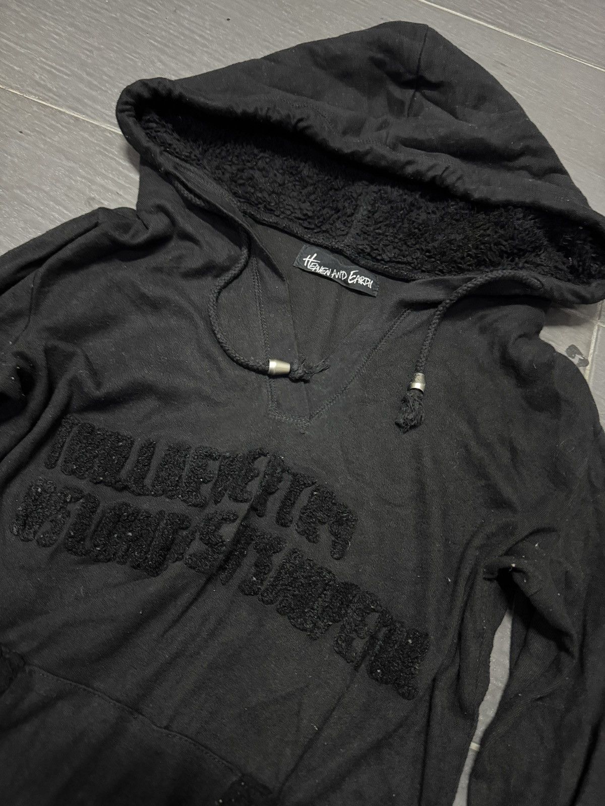 If Six Was Nine × Japanese Brand × Seditionaries HEAVEN AND EARTH PUNK HOODIE Size M / US 6-8 / IT 42-44 - 2 Thumbnail