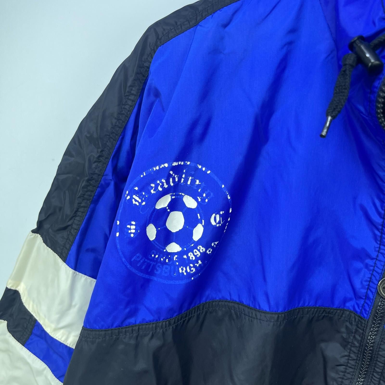 Nike Vintage 90s Nike USA Windbreaker Jacket Medium Pittsburgh Size US M / EU 48-50 / 2 - 7 Thumbnail