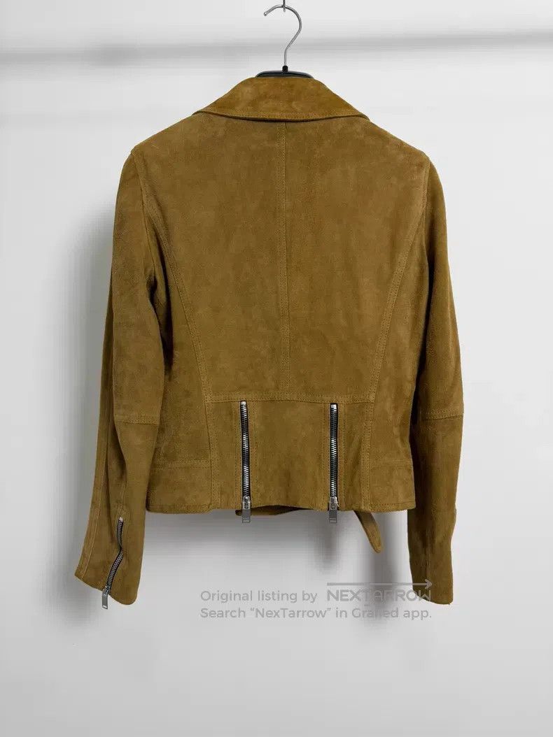 Saint Laurent Paris Saint Laurent Paris Suede Biker Jacket Size XS / US 0-2 / IT 36-38 - 2 Thumbnail