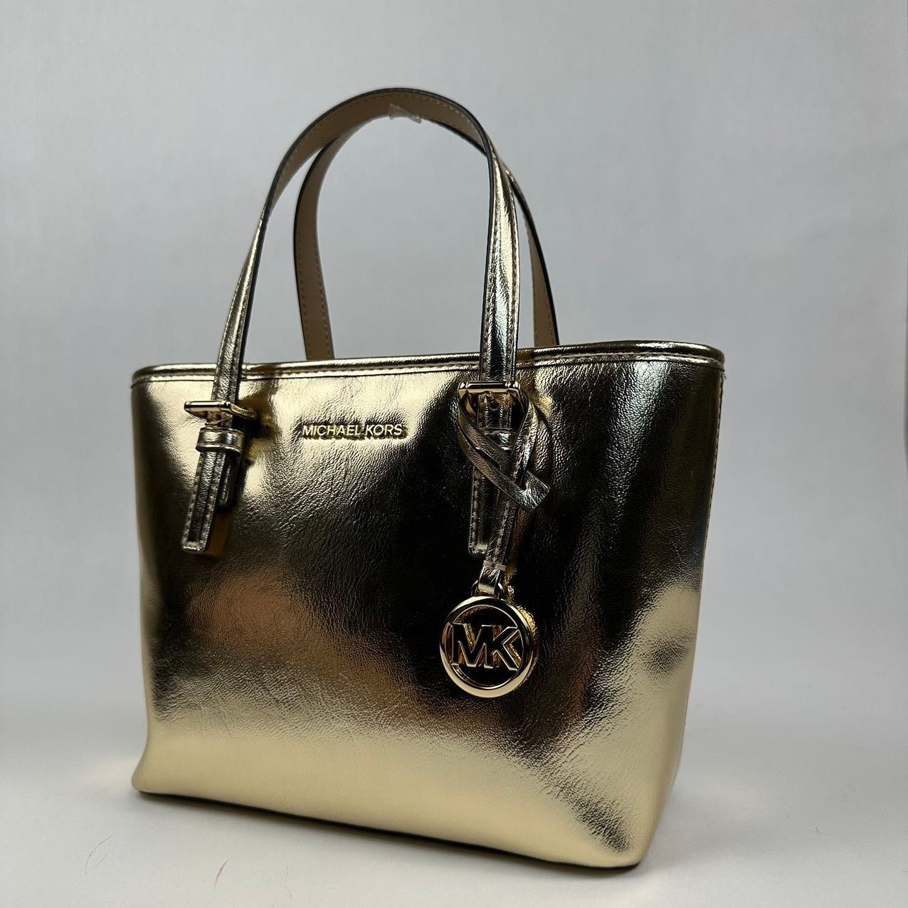 Michael Kors Michael Kors 35H3GTVT0M Jet Set Travel XS Metallic Size ONE SIZE - 8 Thumbnail