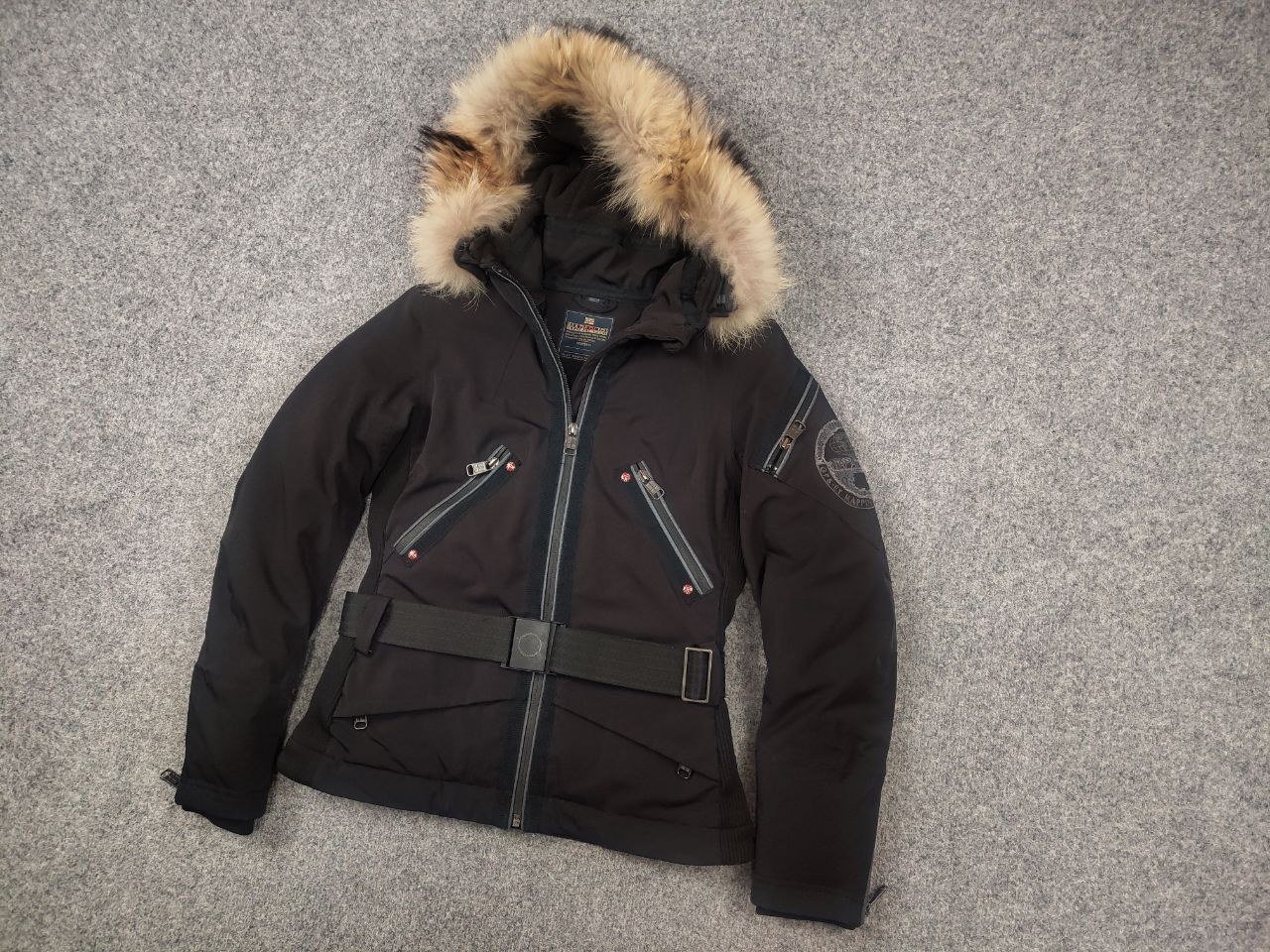 Napapijri Napapijri taped seams Expedition Seams Ski Winter Fur Jacket Size XS / US 0-2 / IT 36-38 - 3 Thumbnail