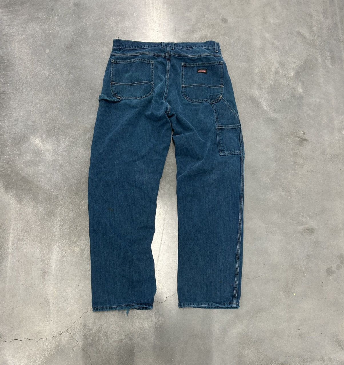 Dickies Faded blue Dickies carpenter jeans Size US 34 / EU 50 - 2 Thumbnail