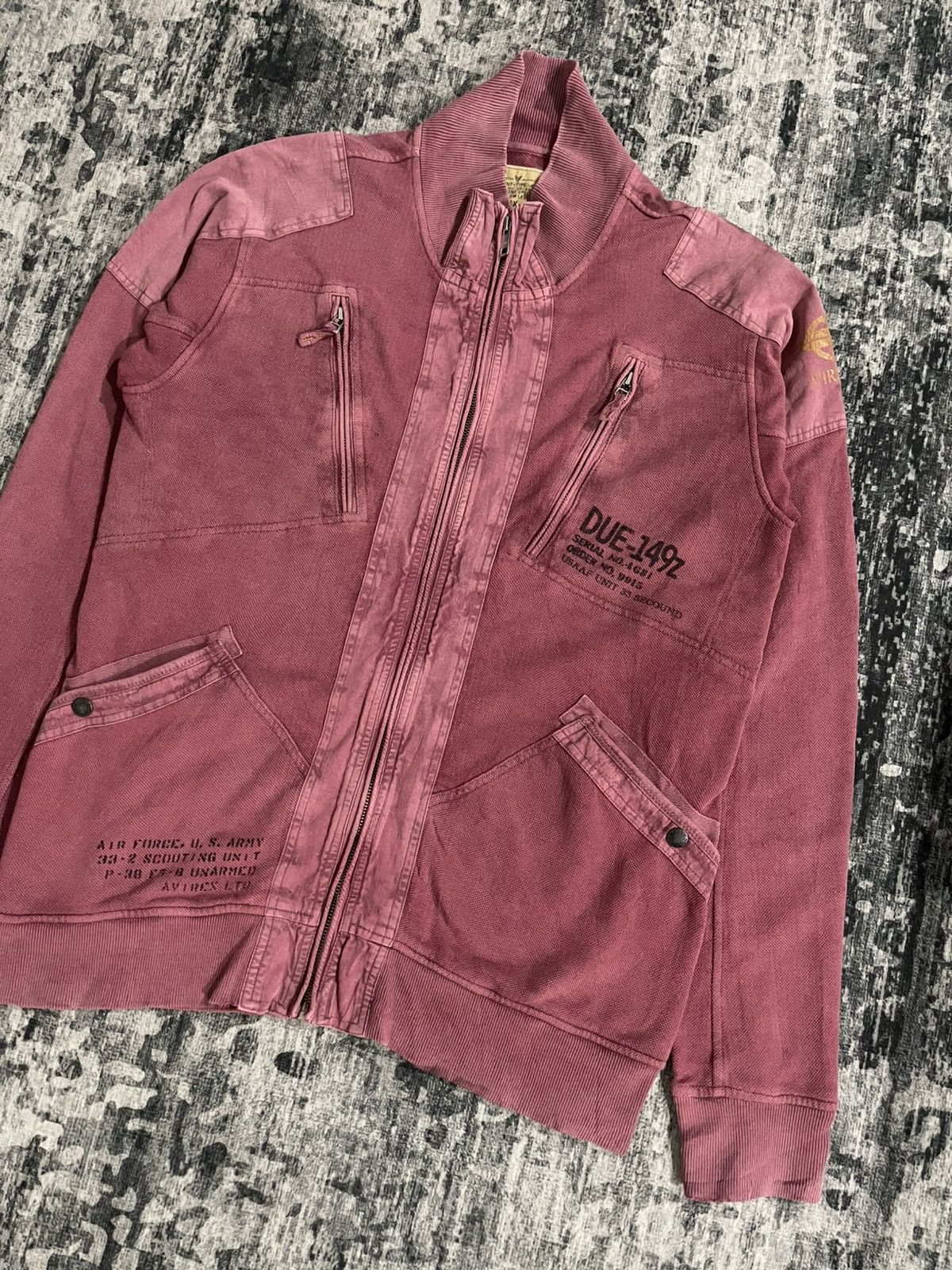 Avirex Vintage Avirex Zipper Jacket Size US XL / EU 56 / 4 - 3 Thumbnail