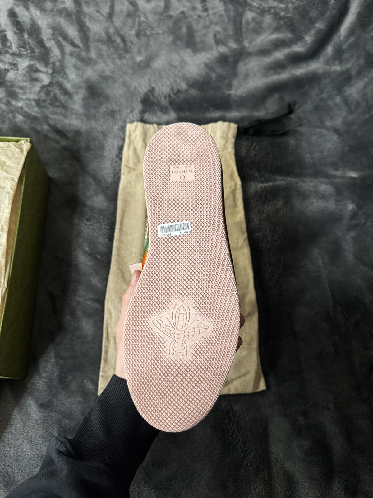 Gucci Gucci Screener Low top sneaker 🩷🐍 Size US 9 / EU 42 - 6 Thumbnail