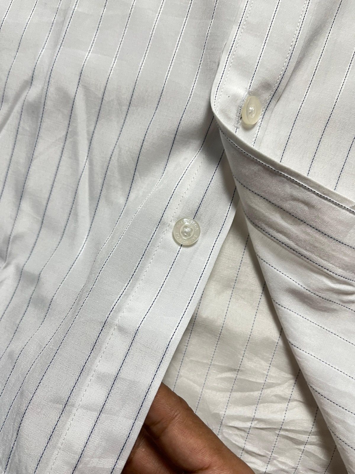 Balenciaga Vintage Balenciaga shirt Size US L / EU 52-54 / 3 - 4 Thumbnail
