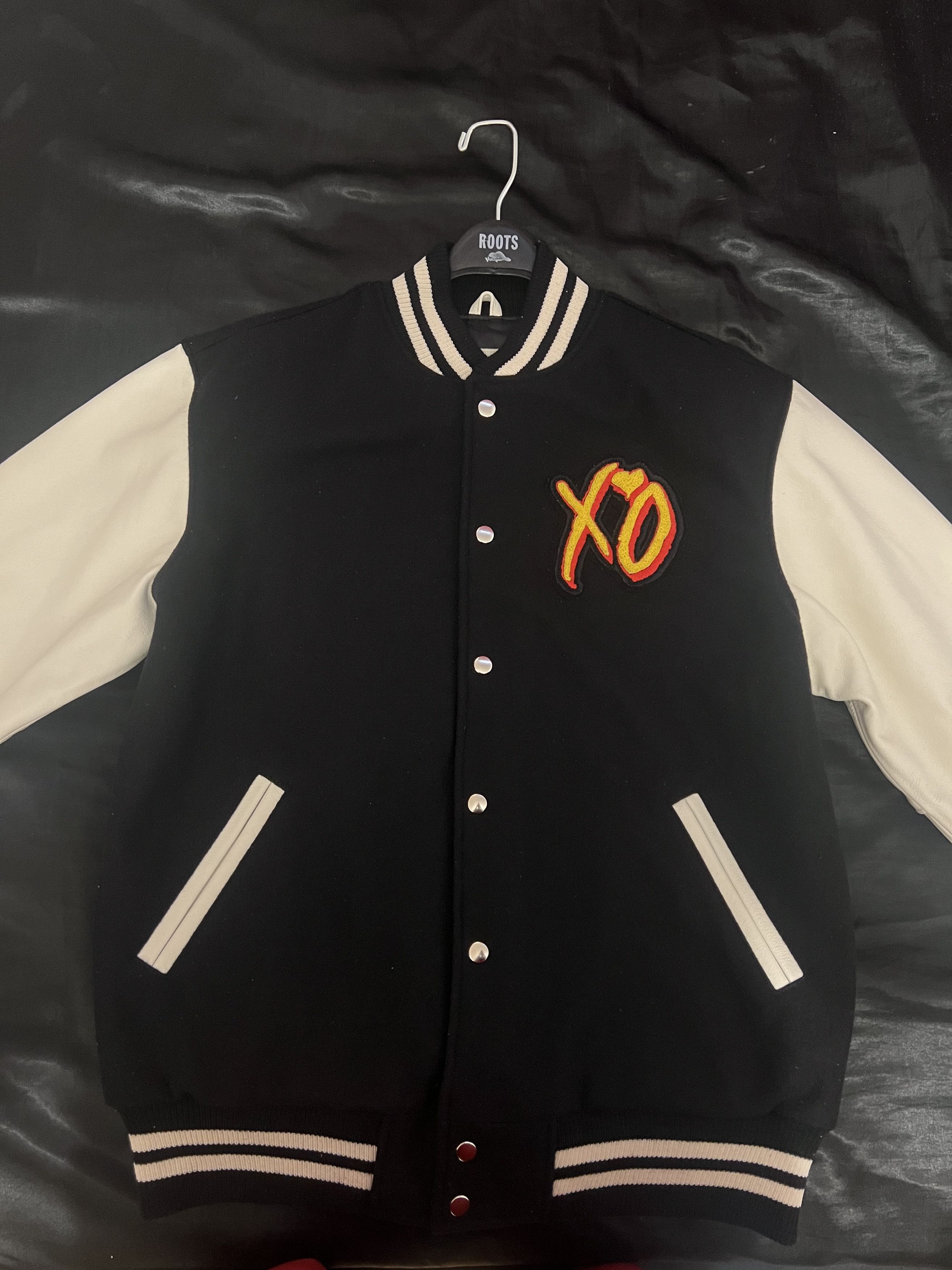 Roots × The Weeknd The Weeknd Roots X Kiss Land Varsity Jacket 10th ...
