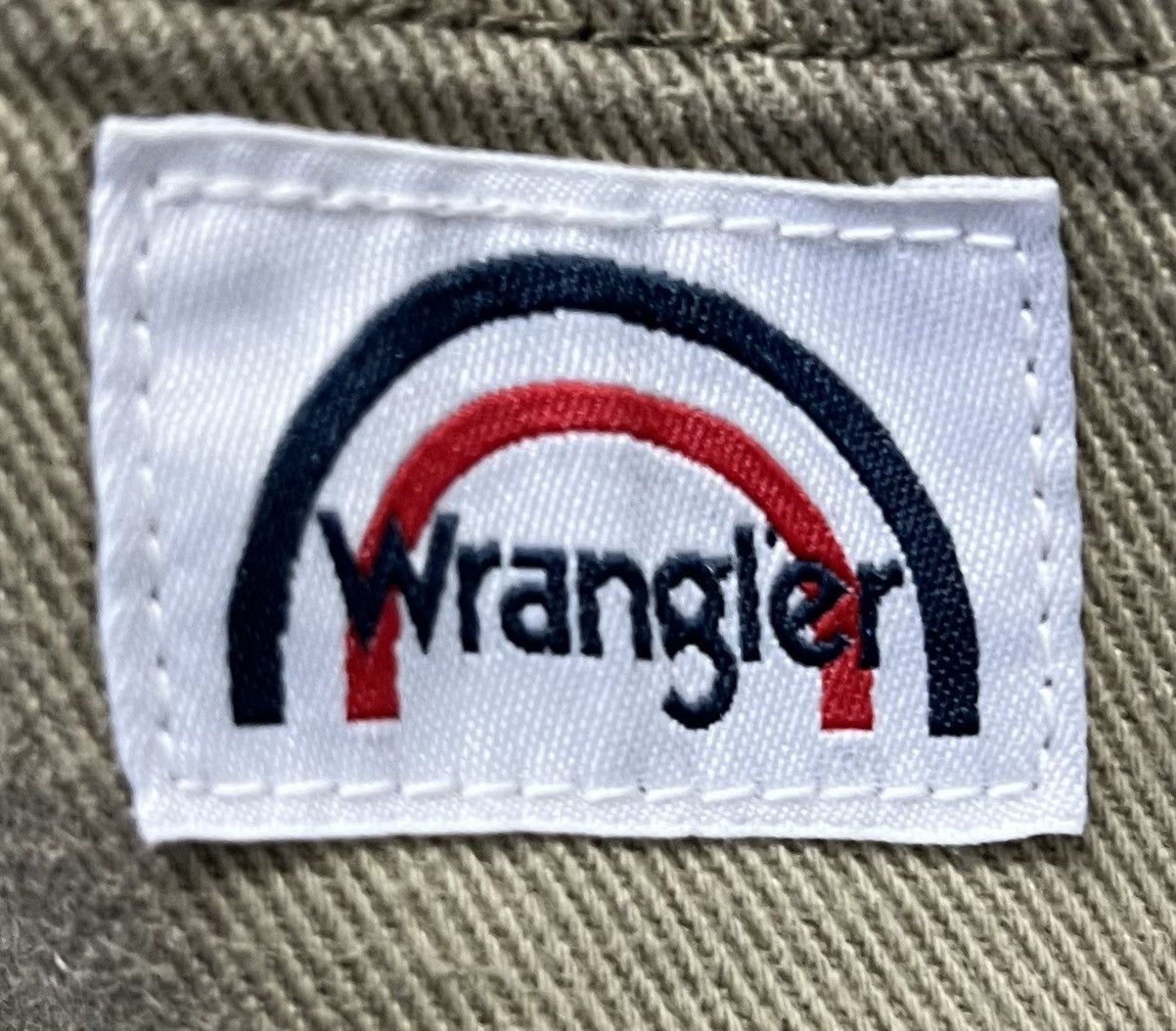 Vintage × Wrangler Vintage Wrangler x DRESKIP Khaki Cotton Overalls – Free Size Size US 42 / EU 58 - 12 Thumbnail