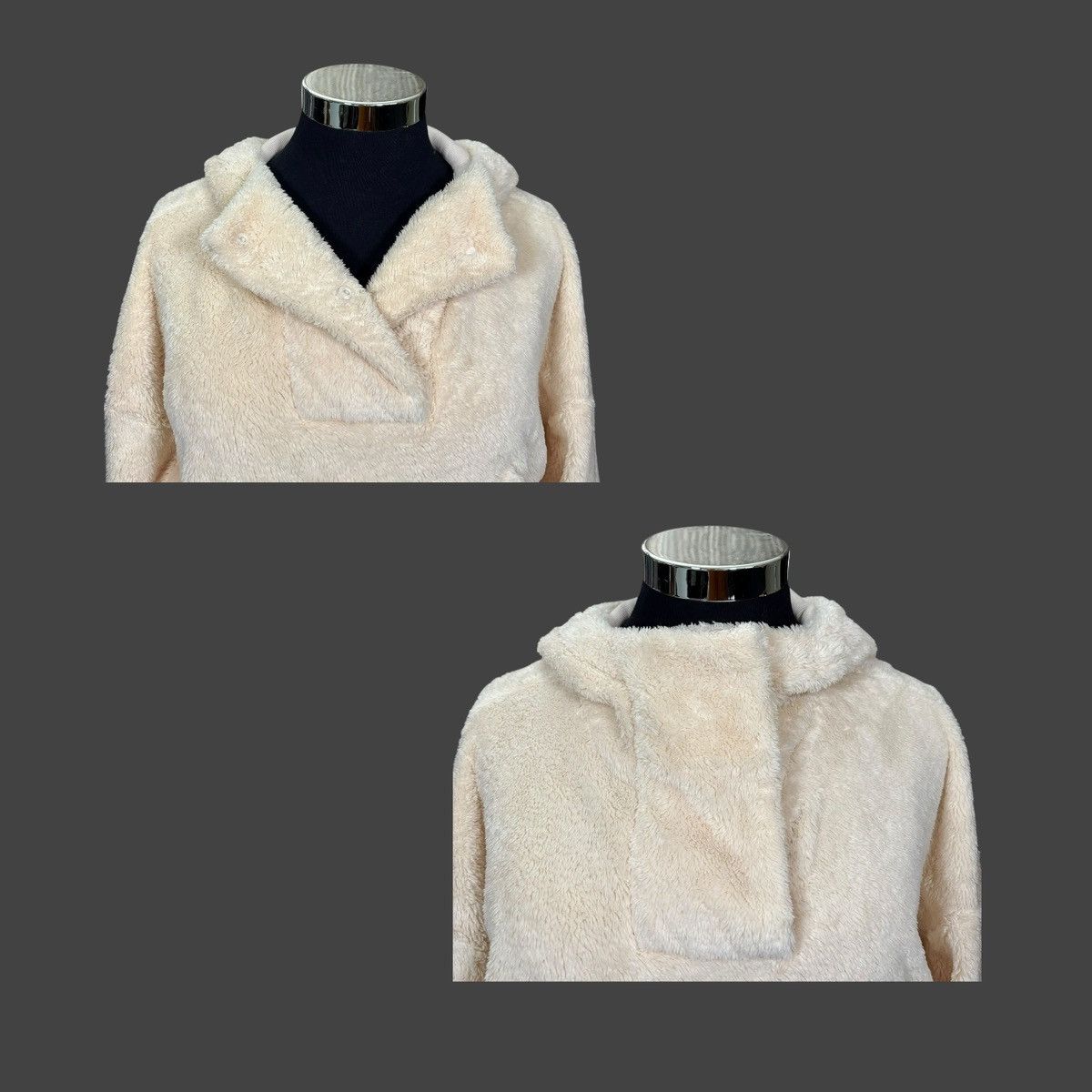 Other Lole Women’s Yana Sherpa Beige Cropped Hoodie Sz L Size L / US 10 / IT 46 - 21 Thumbnail