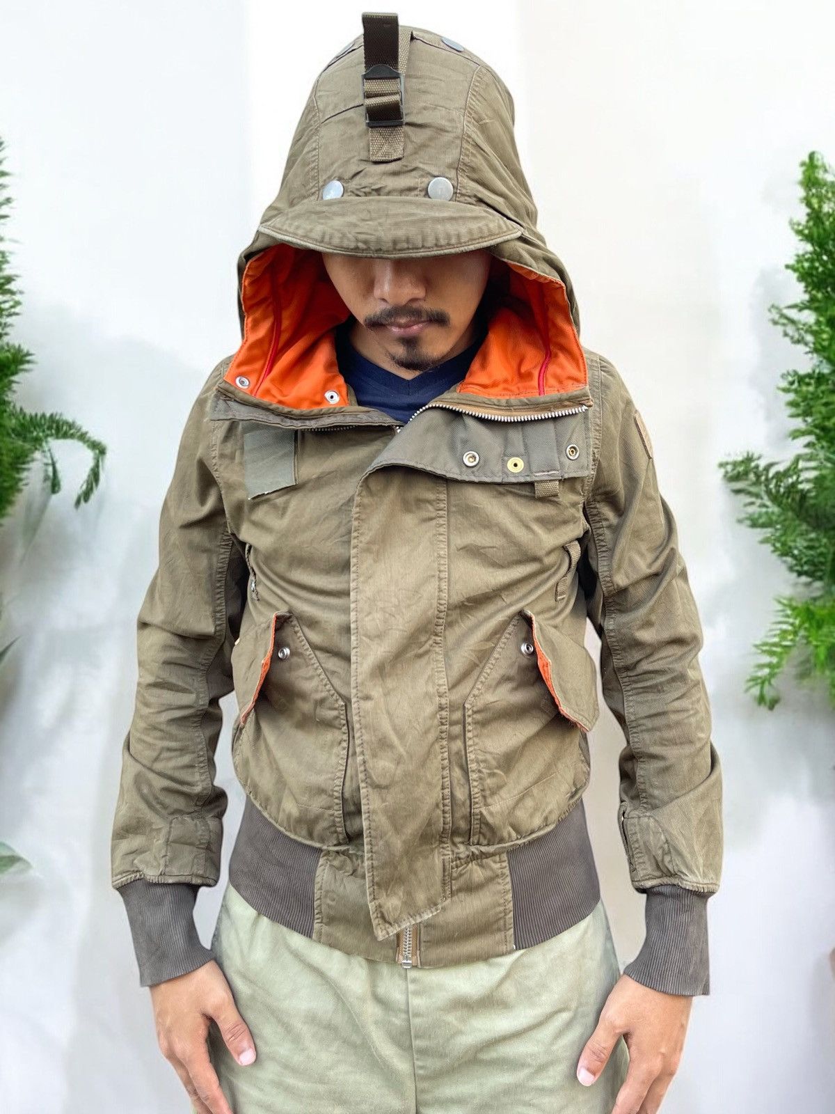 G-Star × Japanese Brand × Le Grande Bleu (L.G.B.) 🔥RARE🔥G-STAR RAW MFD PARACHUTE BOMBER JACKET LGB STYLE Size US S / EU 44-46 / 1 - 4 Thumbnail