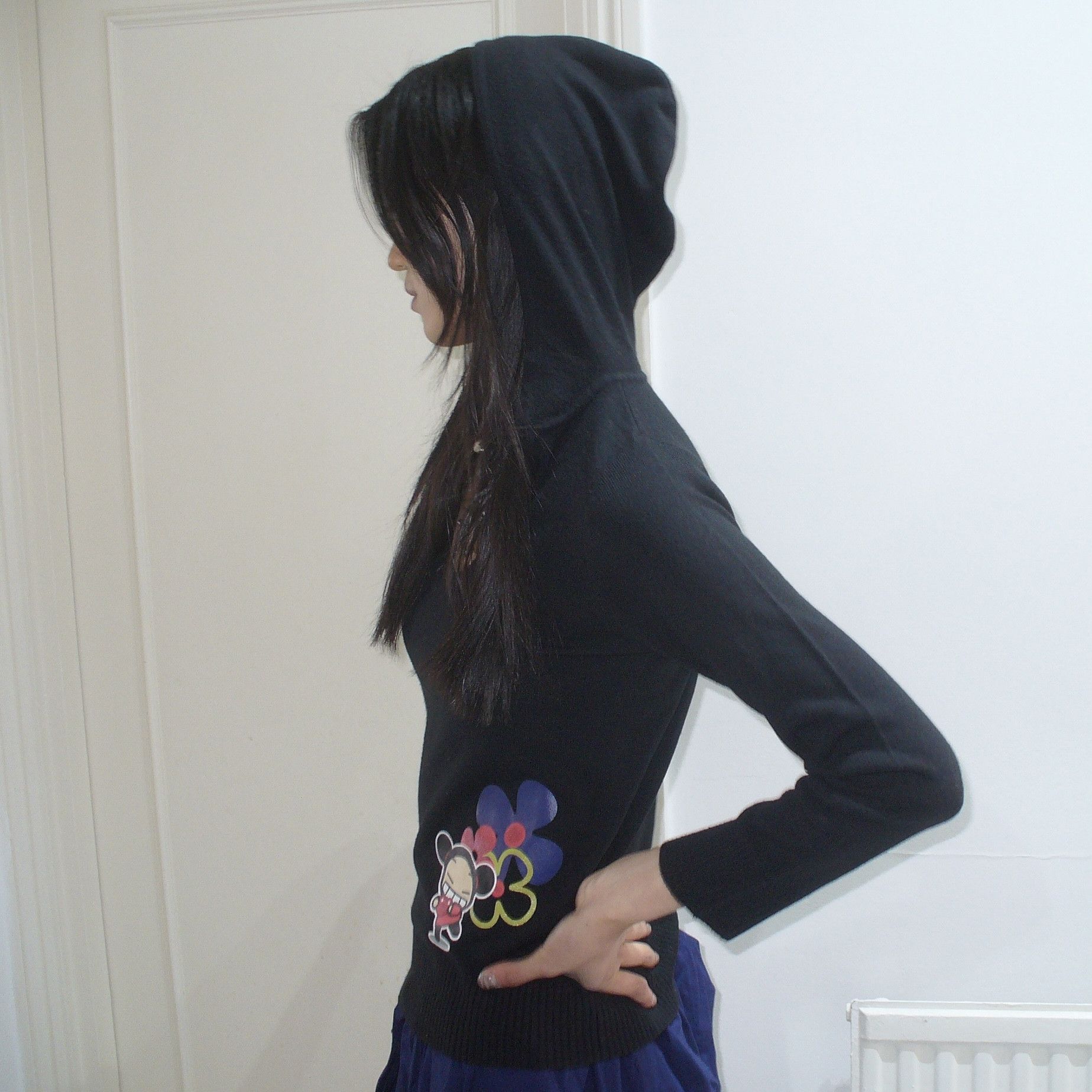 Other Pucca black 2000s hoodie Size S / US 4 / IT 40 - 3 Thumbnail