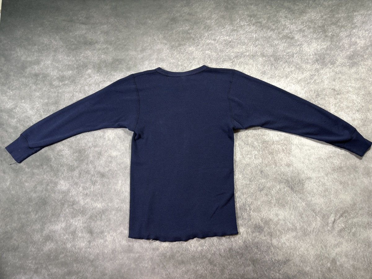 Vintage 1970s Thermal Longsleeve Vintage Hanes Made in USA Raschel Size US S / EU 44-46 / 1 - 10 Thumbnail