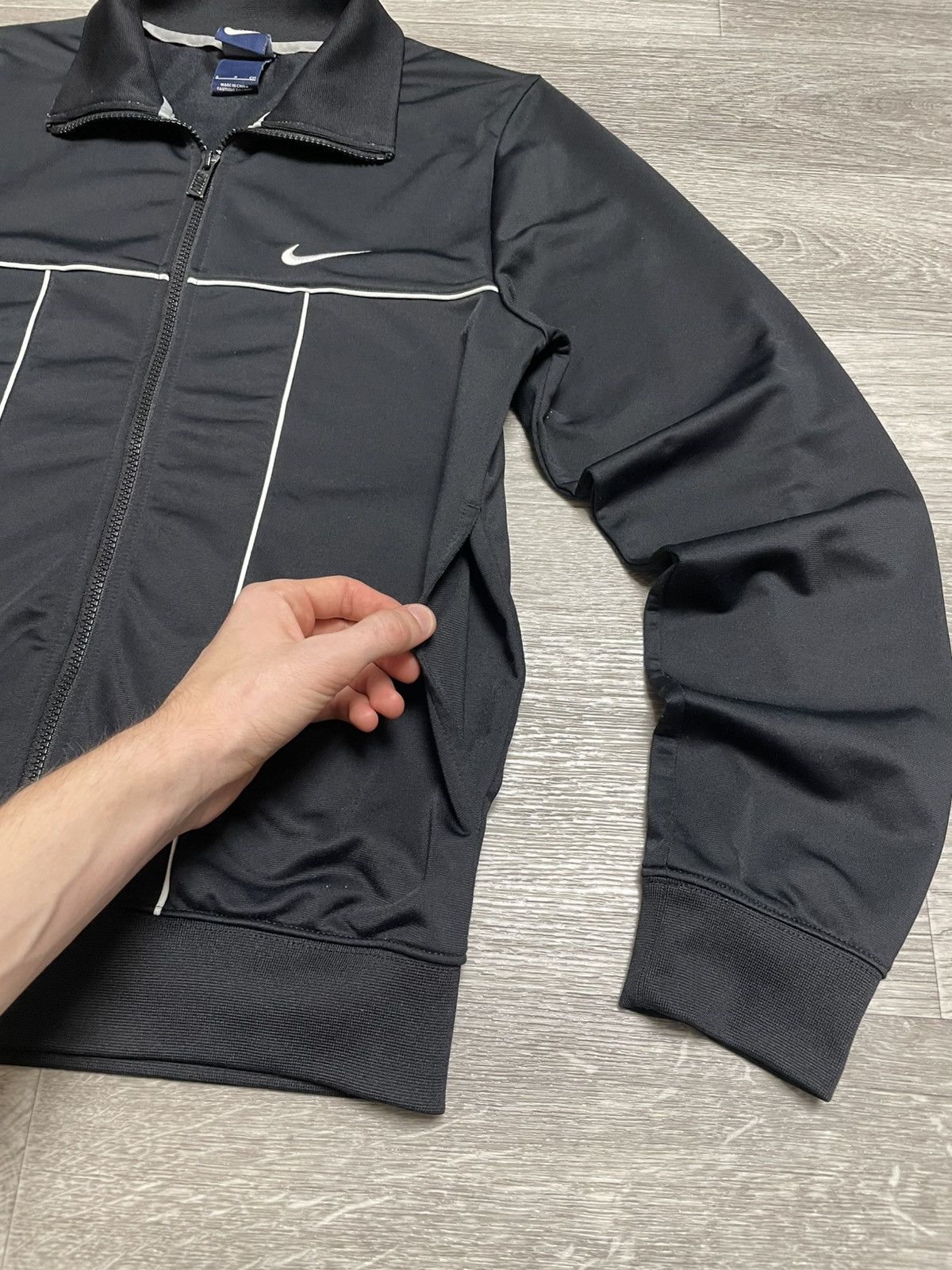Nike Vintage Nike Black Truck Jacket Drill Y2K Size US S / EU 44-46 / 1 - 11 Thumbnail