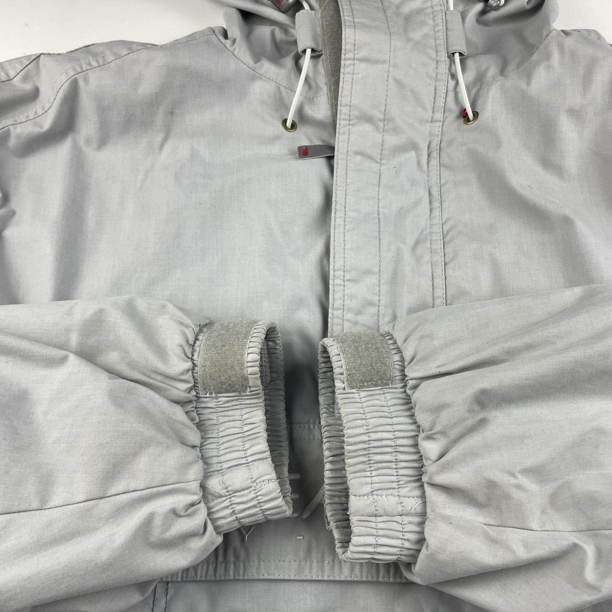 Other Y2K Bear Usa NY State Anorak Jacket Pullover Grey Mens S/M Size US S / EU 44-46 / 1 - 8 Thumbnail