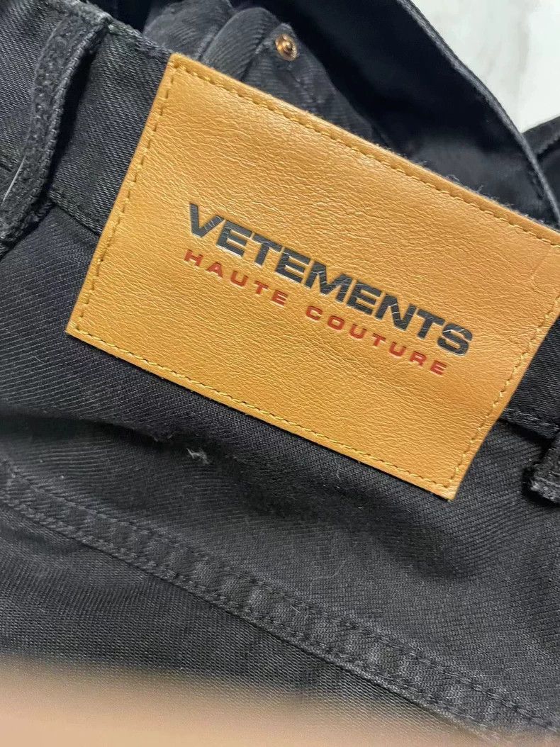 Vetements Vetements SizeS Reversed wide-leg baggy pants Size US 30 / EU 46 - 2 Thumbnail