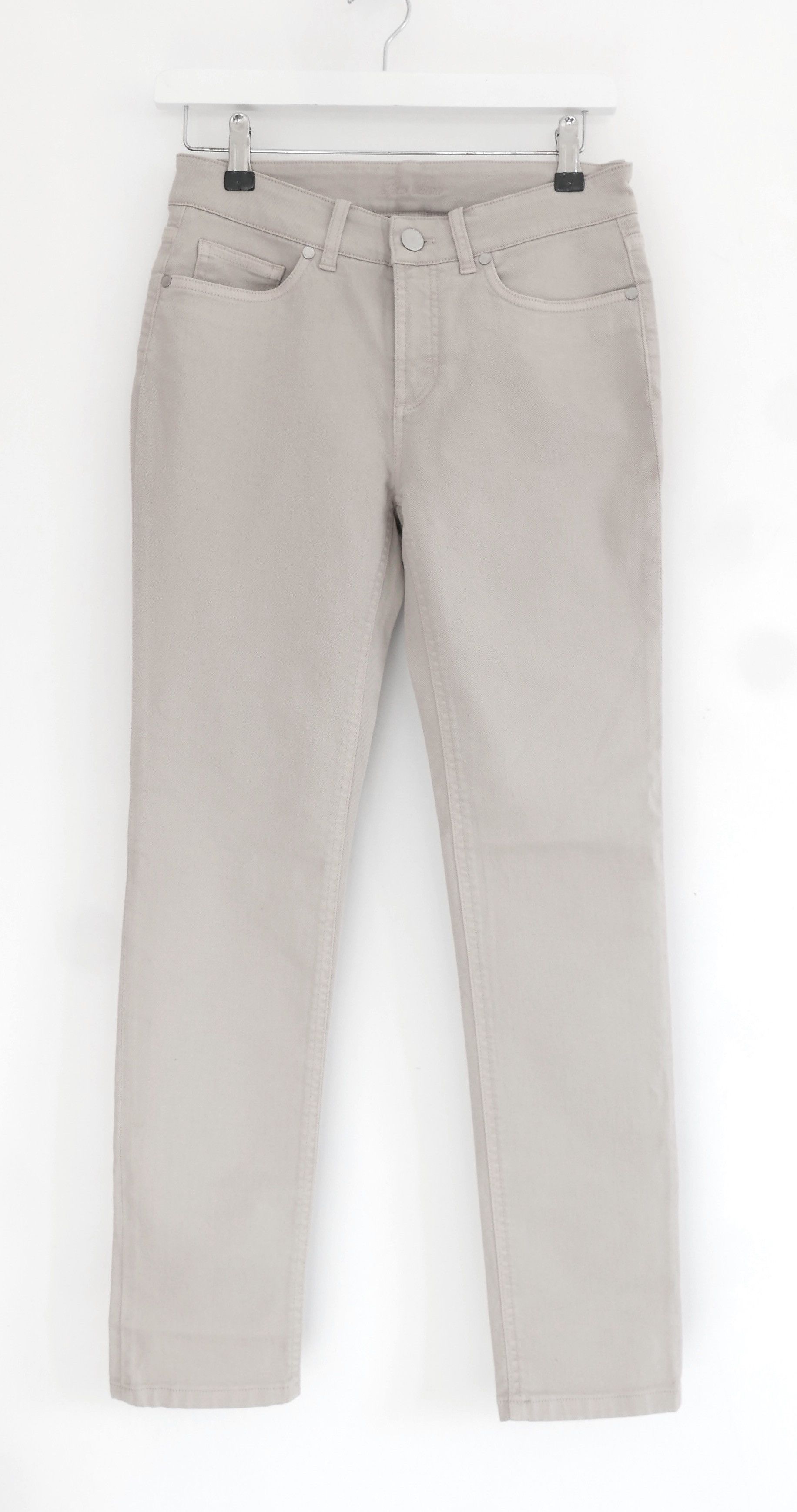 image of Loro Piana Mathias Light Denim Trousers in Beige, Women's (Size 26)