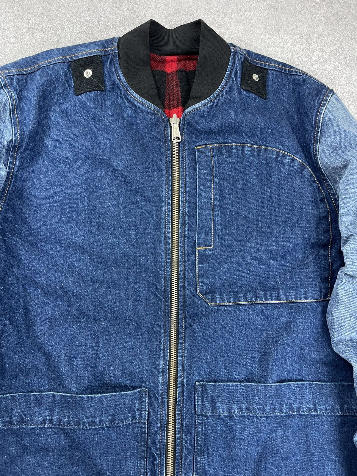 Diesel Diesel D-Hibrid Denim Jacket Men’s Size XL Size US XL / EU 56 / 4 - 5 Thumbnail