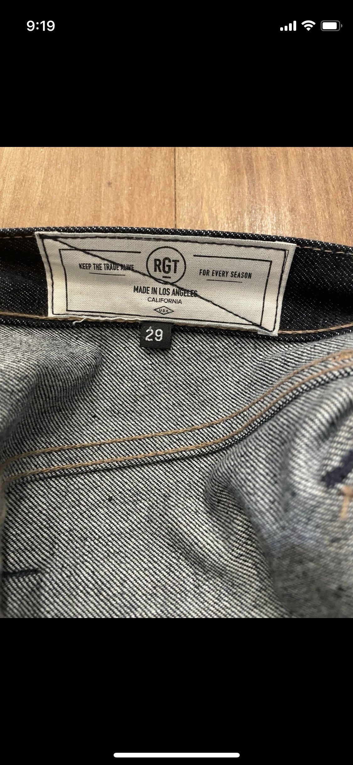Rogue Territory Stanton Jeans raw denim Size US 29 - 5 Thumbnail
