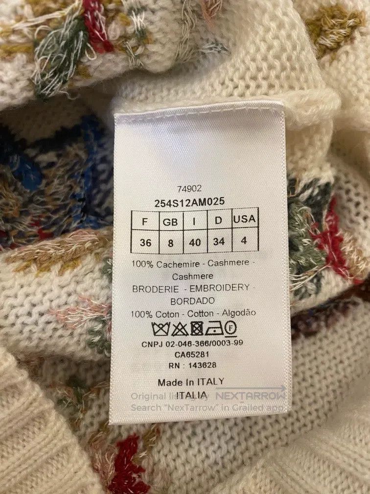 Dior Dior Cashmere embroidered vest Size XS / US 0-2 / IT 36-38 - 5 Thumbnail