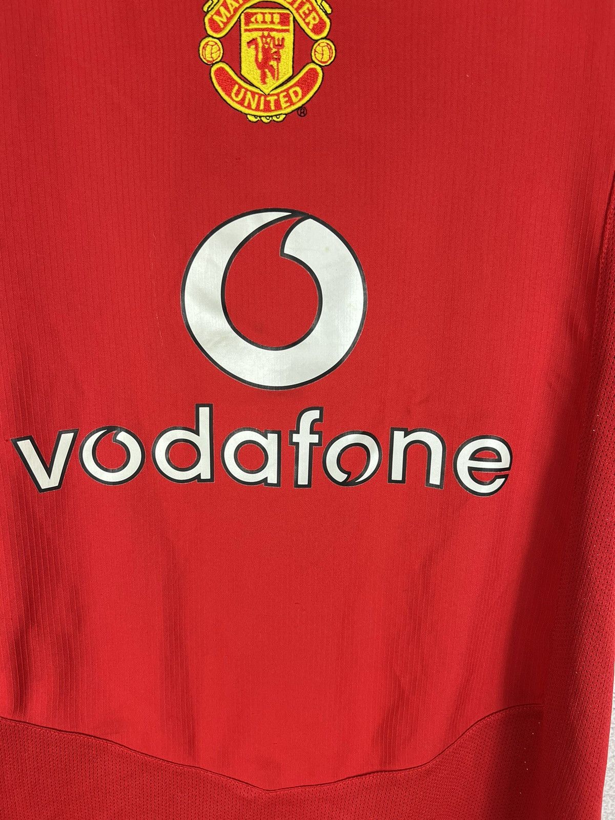 Vintage Vintage Nike Manchester United #10 2004 2006 Home Jersey Size US S / EU 44-46 / 1 - 6 Thumbnail