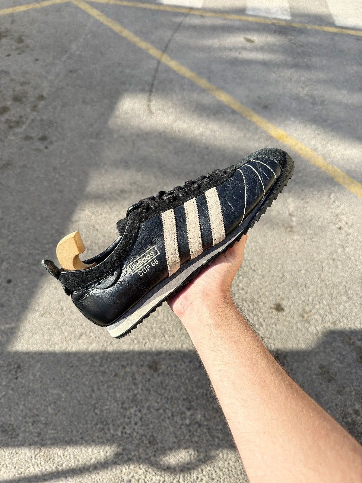Adidas Archive Adidas CUP 68 (2007) Leather Sneakers Size US 11.5 / EU 44-45 - 3 Thumbnail