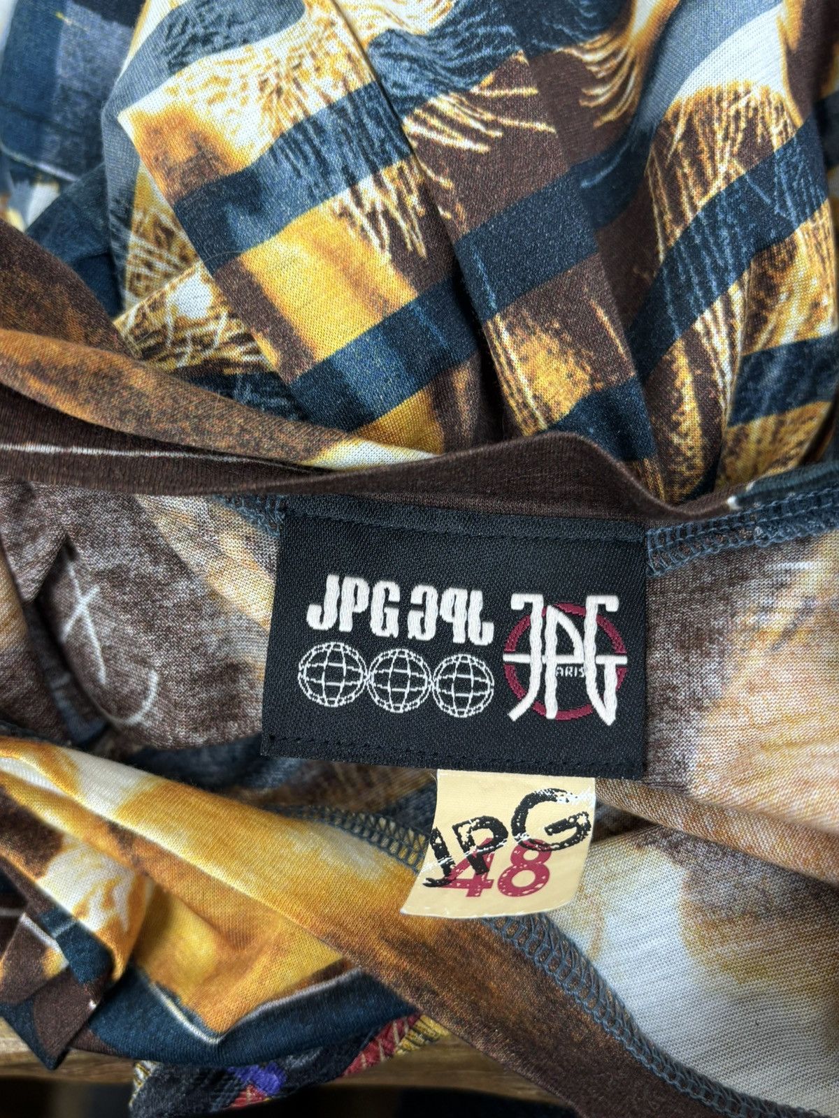 Jean Paul Gaultier 90s Vintage Jean Paul Gaultier Paris Fireworks T-Shirt 48 Size M / US 6-8 / IT 42-44 - 8 Thumbnail