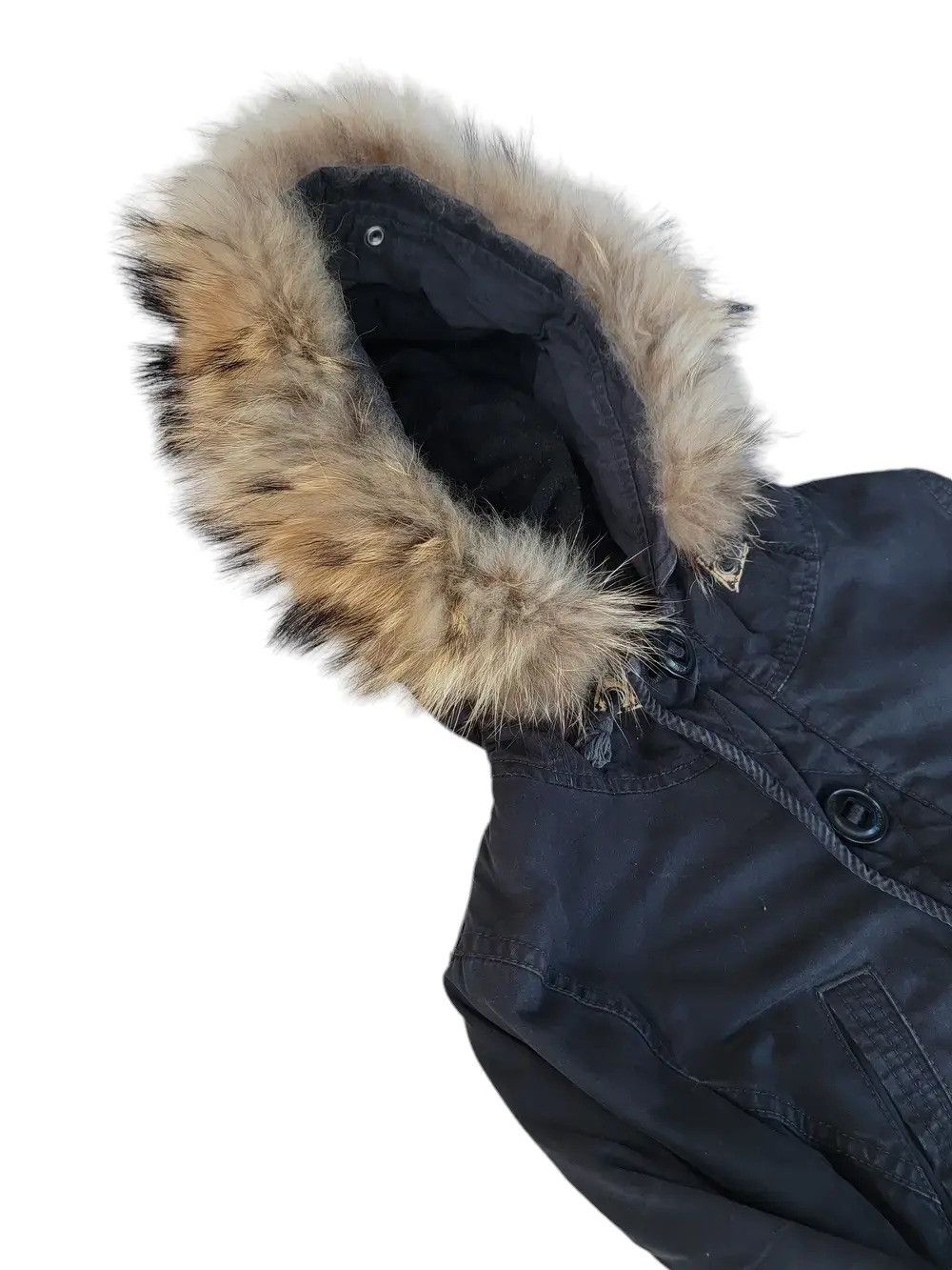 MOUSSY Vintage Moussy Fur Hoodie LGB Style Size US S / EU 44-46 / 1 - 9 Thumbnail