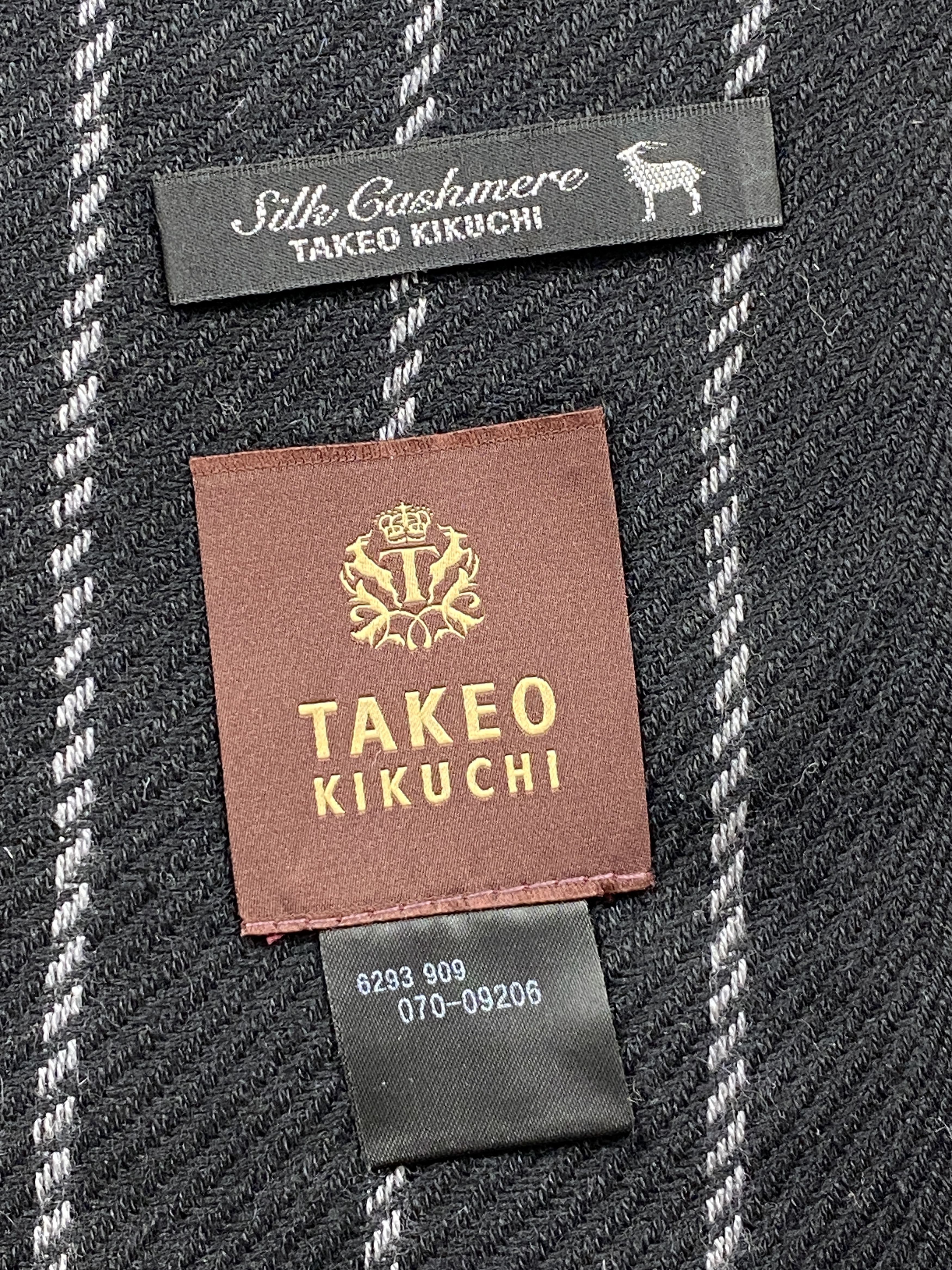 Japanese Brand Takeo Kikuchi Cashmere Scarf / Muffler / Neckwear SC0174 Size ONE SIZE - 6 Thumbnail