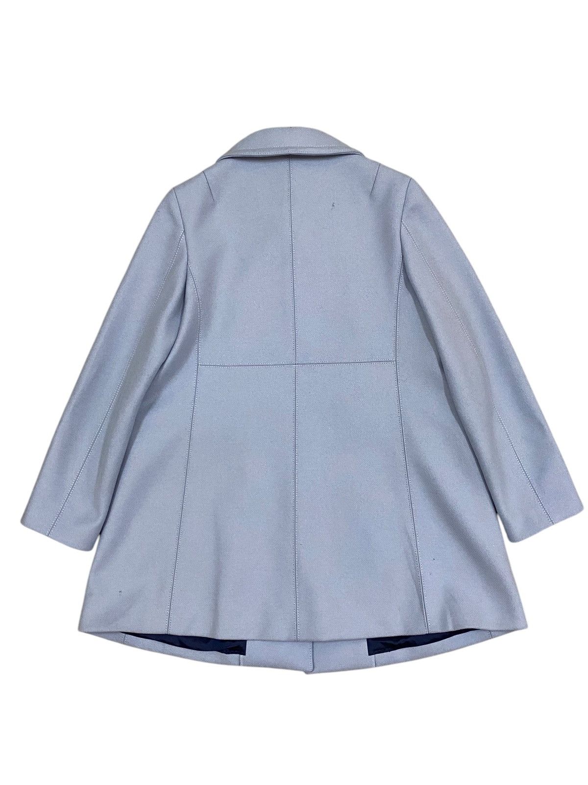 Tomorrowland Light Blue Wool & Cashmere Coat - Tomorrowland Collection Size S / US 4 / IT 40 - 2 Thumbnail