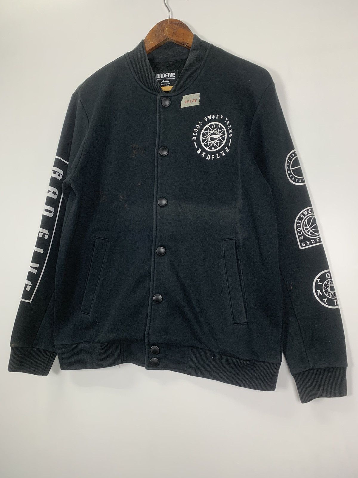 Li-Ning Lin Ning Bad Five Varsity Jacket Size US L / EU 52-54 / 3 - 4 Thumbnail