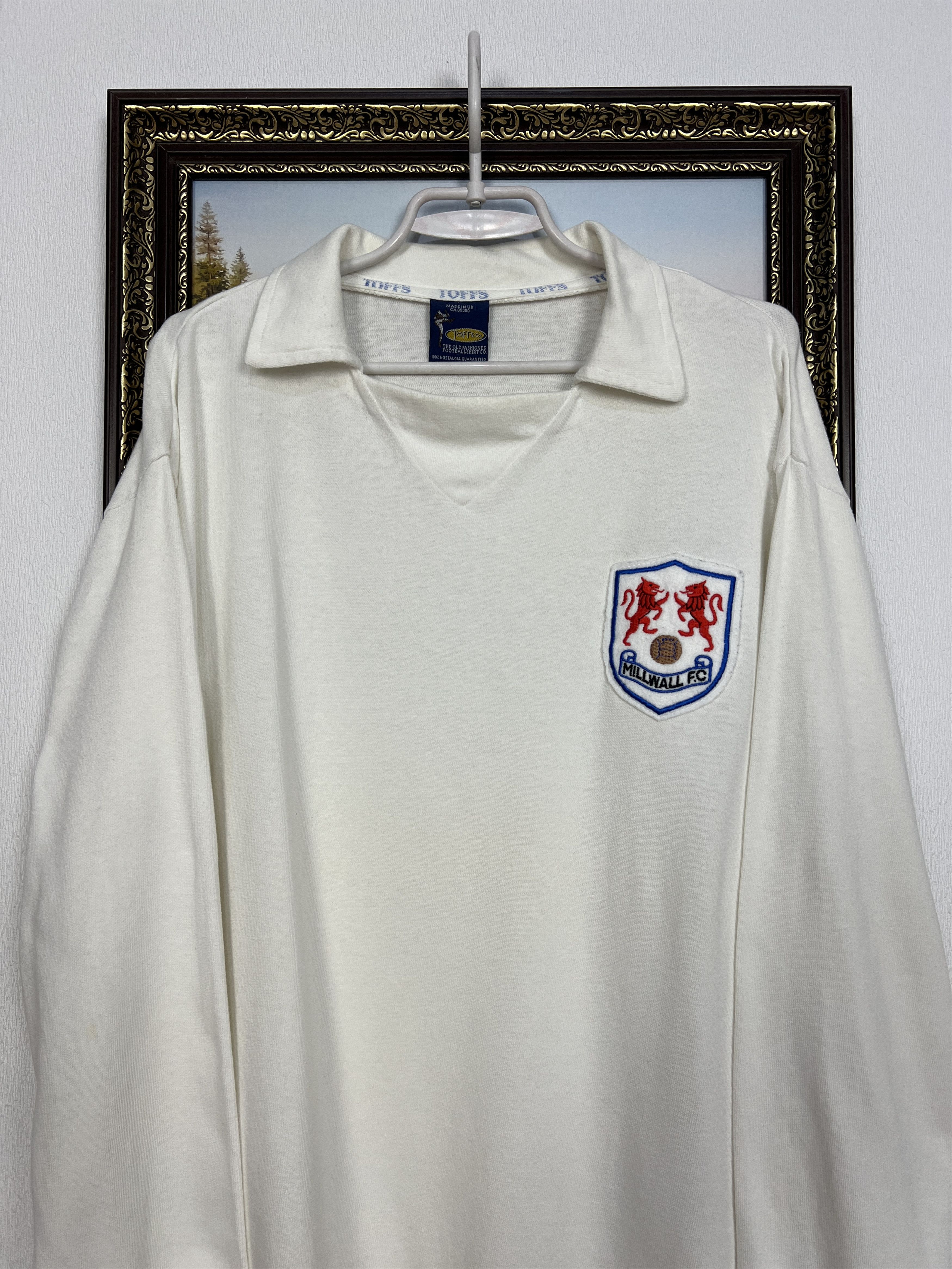 Toffs Millwall Replicas football shirt Soccer Long Sleeve Jersey Size US XL / EU 56 / 4 - 2 Thumbnail