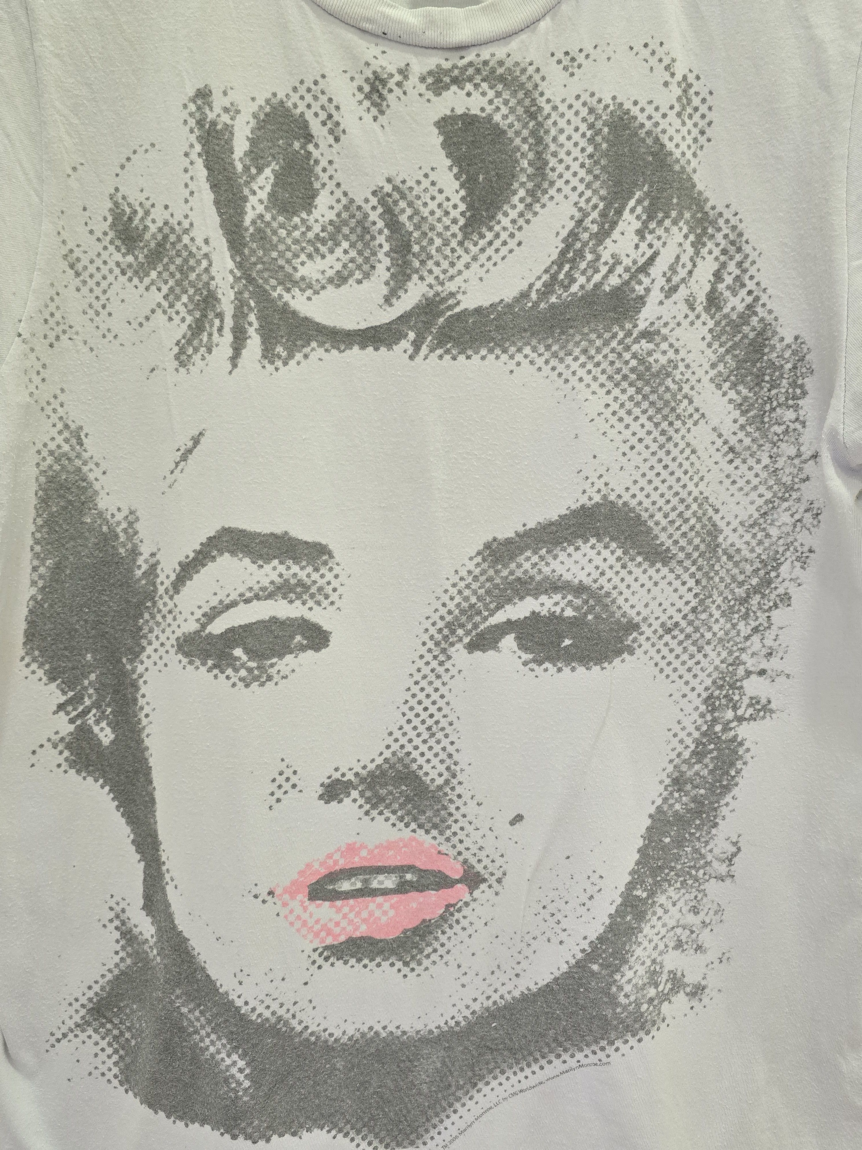 Band Tees × Vintage Marilyn Monroe Tees overPrint Sz M Size US M / EU 48-50 / 2 - 1 Thumbnail