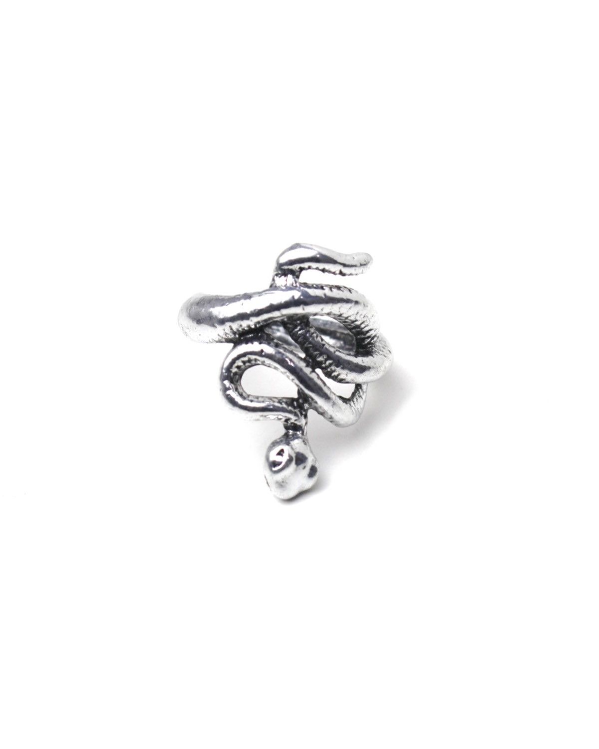 Vintage 2000S JAPANESE MADE SNAKE SERPENT WRAP RING Size ONE SIZE - 2 Thumbnail