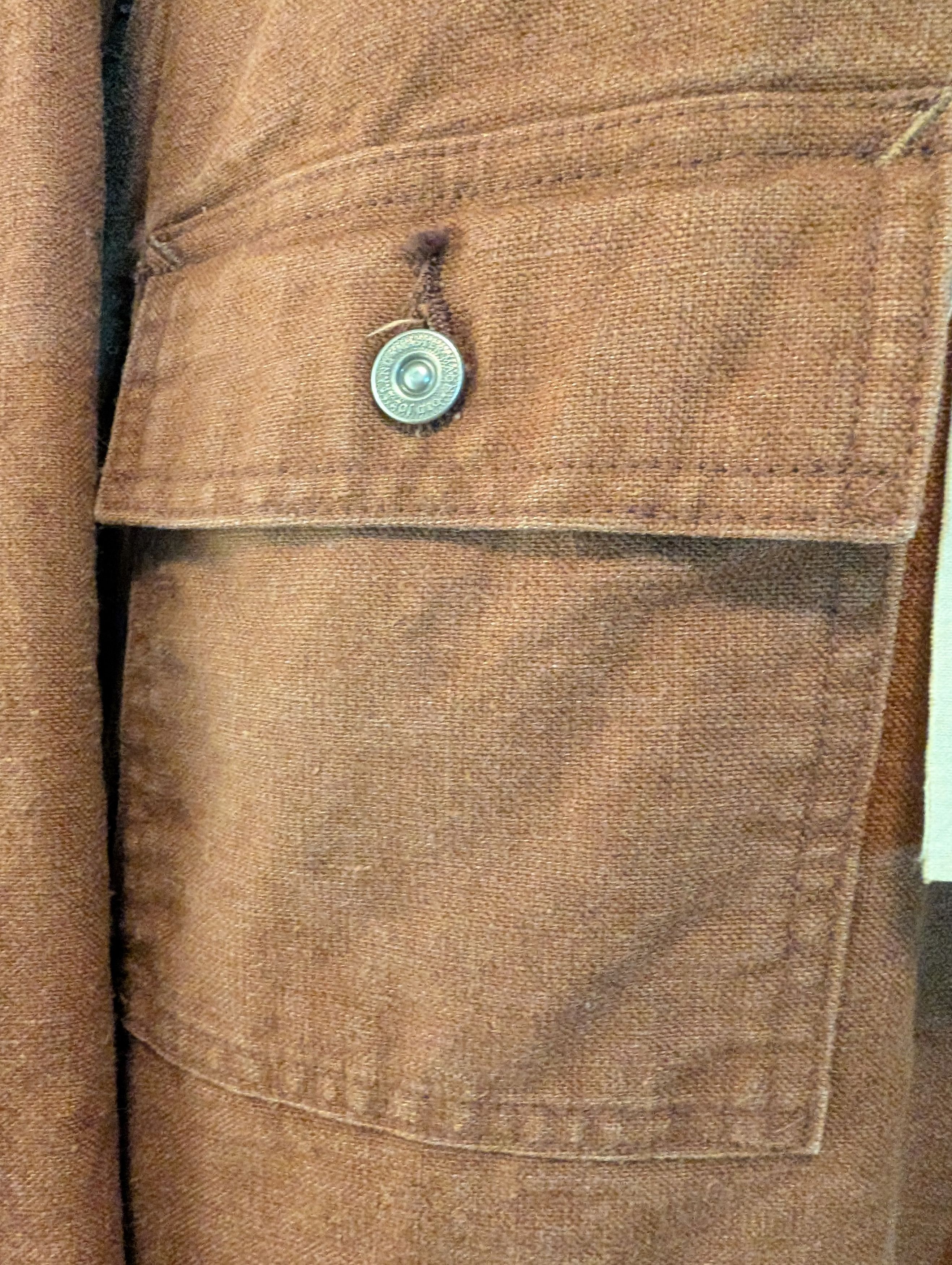 Old Joe Patina Duck Hampton Chore Jacket (232OJ-JK23) Size US XL / EU 56 / 4 - 7 Thumbnail