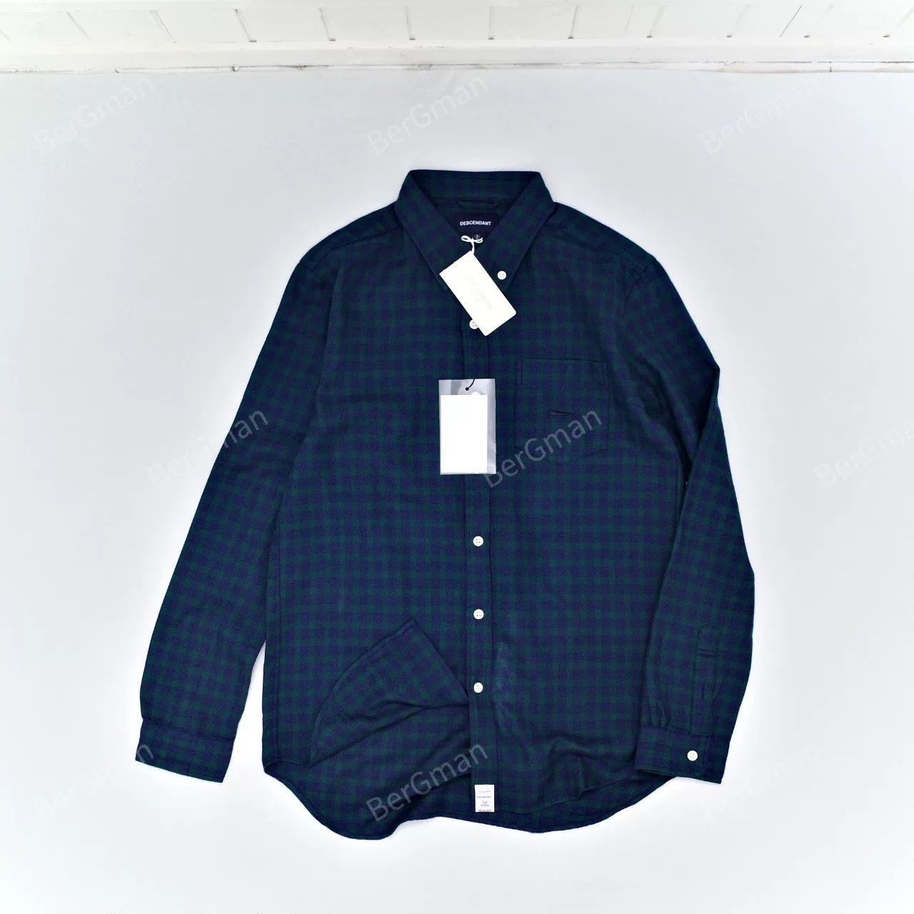 Descendant Descendant 16SS Royal B.D. LS Check Size US L / EU 52-54 / 3 - 1 Thumbnail