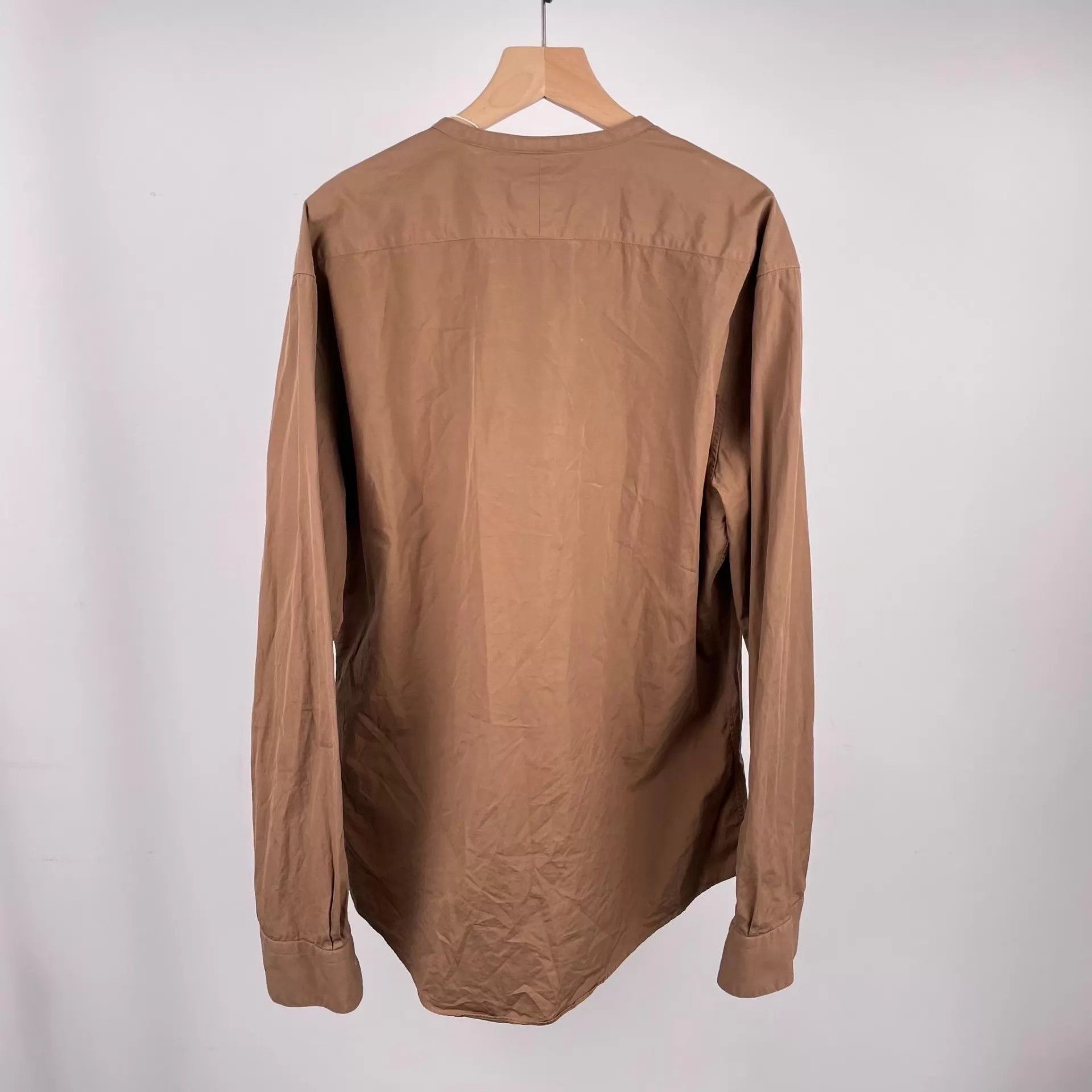 Hermes Hermes Brown Shirt 42 Size US L / EU 52-54 / 3 - 2 Thumbnail
