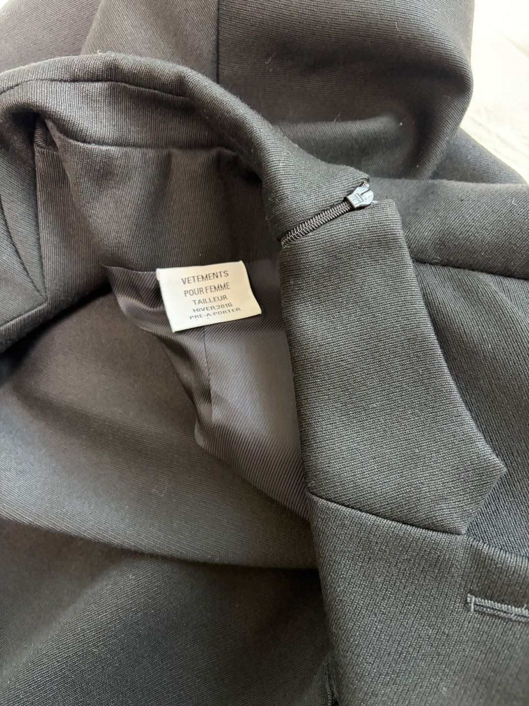 Vetements Rare FW16 Steroid Oversized Blazer FW15 Jacket Archive Demna Size US XS / EU 42 / 0 - 17 Thumbnail