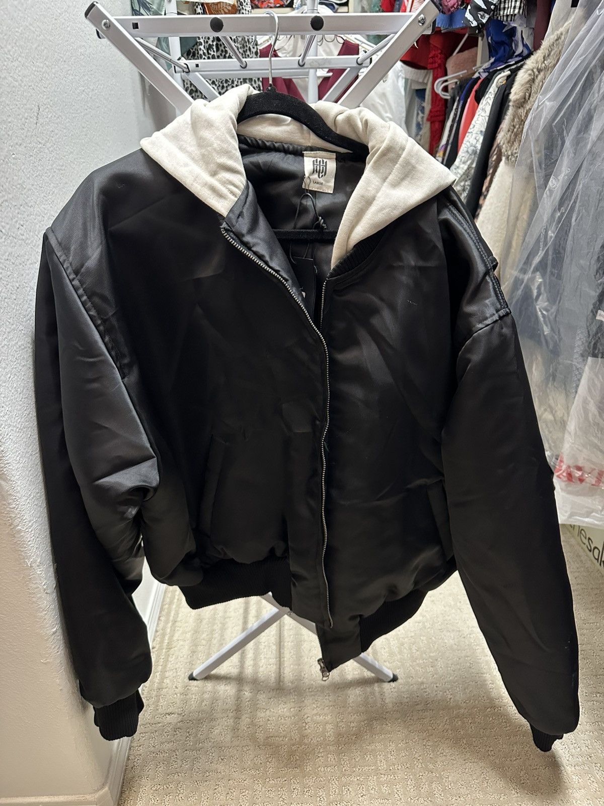 Other LWH Locust and Wild Honey Hooded Bomber Jacket Large BNWT Size US L / EU 52-54 / 3 - 1 Thumbnail