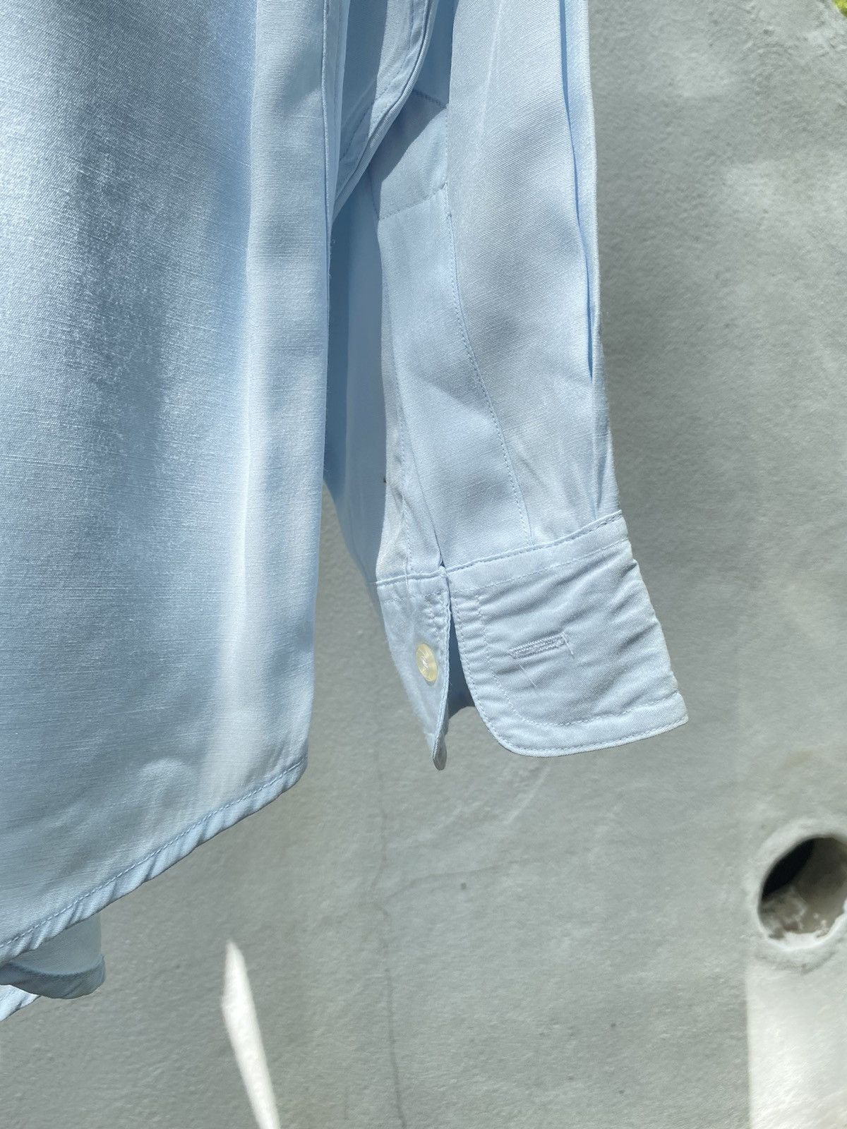 Emporio Armani Emporio Armani Light Blue Long-Sleeve Shirt Size US XS / EU 42 / 0 - 9 Thumbnail