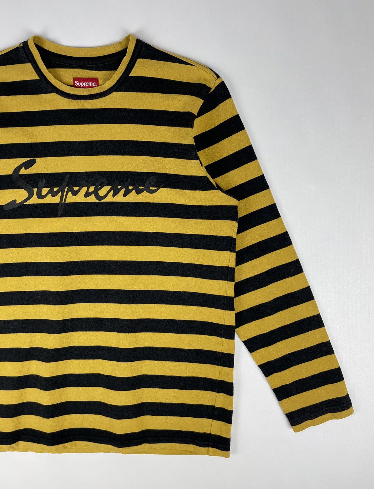 Supreme Supreme Striped Long Sleeve T-Shirt Size US M / EU 48-50 / 2 - 2 Thumbnail