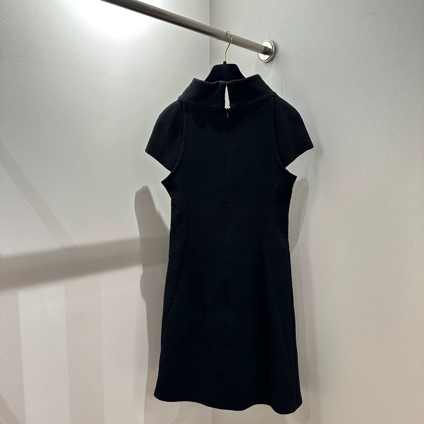 Chanel Chanel may251 stand collar knit short sleeve dress 36 Size XS / US 0-2 / IT 36-38 - 2 Thumbnail