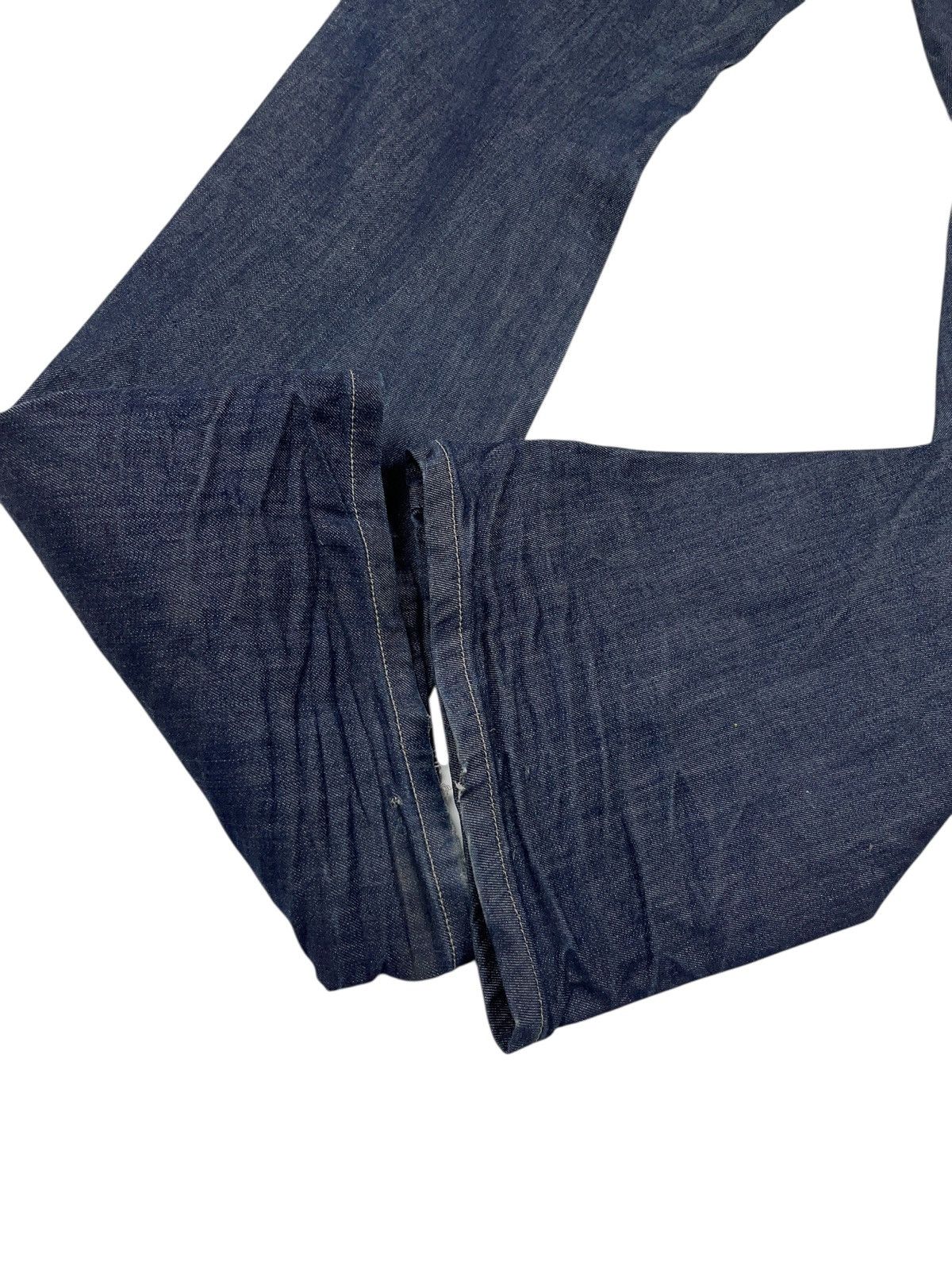 Marithe + Francois Girbaud Vintage 90s Marithe Francois Gibraud Jeans Flared Bootcut Size 28" / US 6 / IT 42 - 4 Thumbnail
