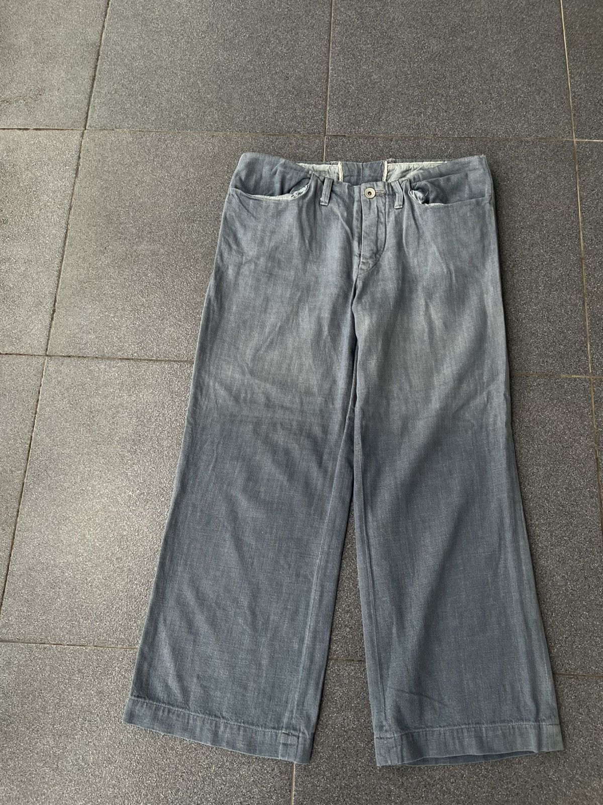 Japanese Brand 🇯🇵Vtg 45rpm studio pants🇯🇵 Size 30" / US 8 / IT 44 - 3 Thumbnail